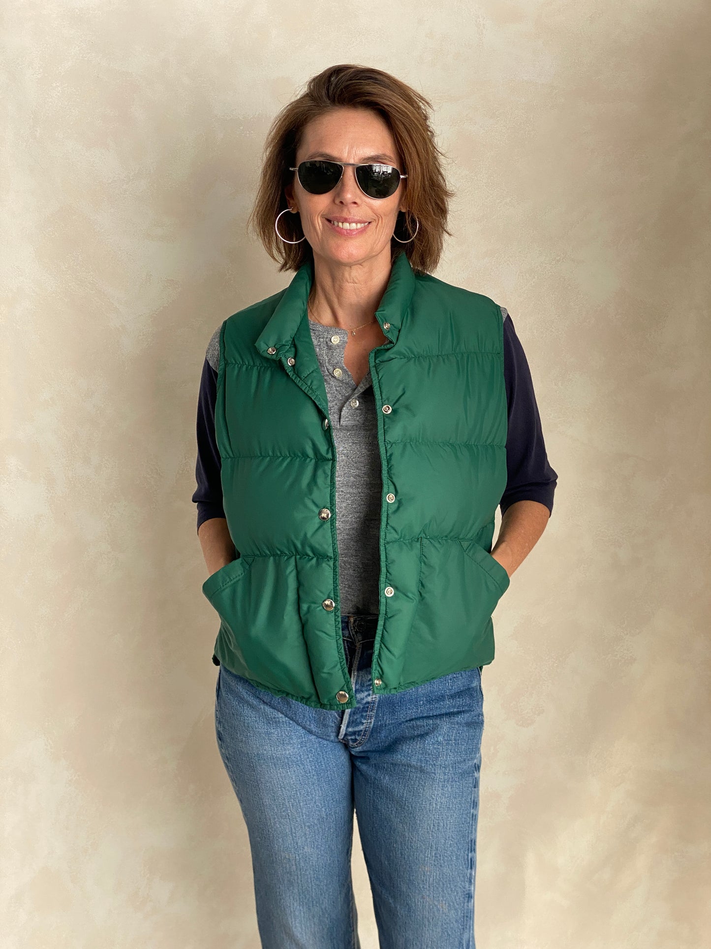 Size ladies large. Vintage L.L Bean Goose Down vest - USA Vintage Bcn vintage llbean goose down vest ladies large puffer