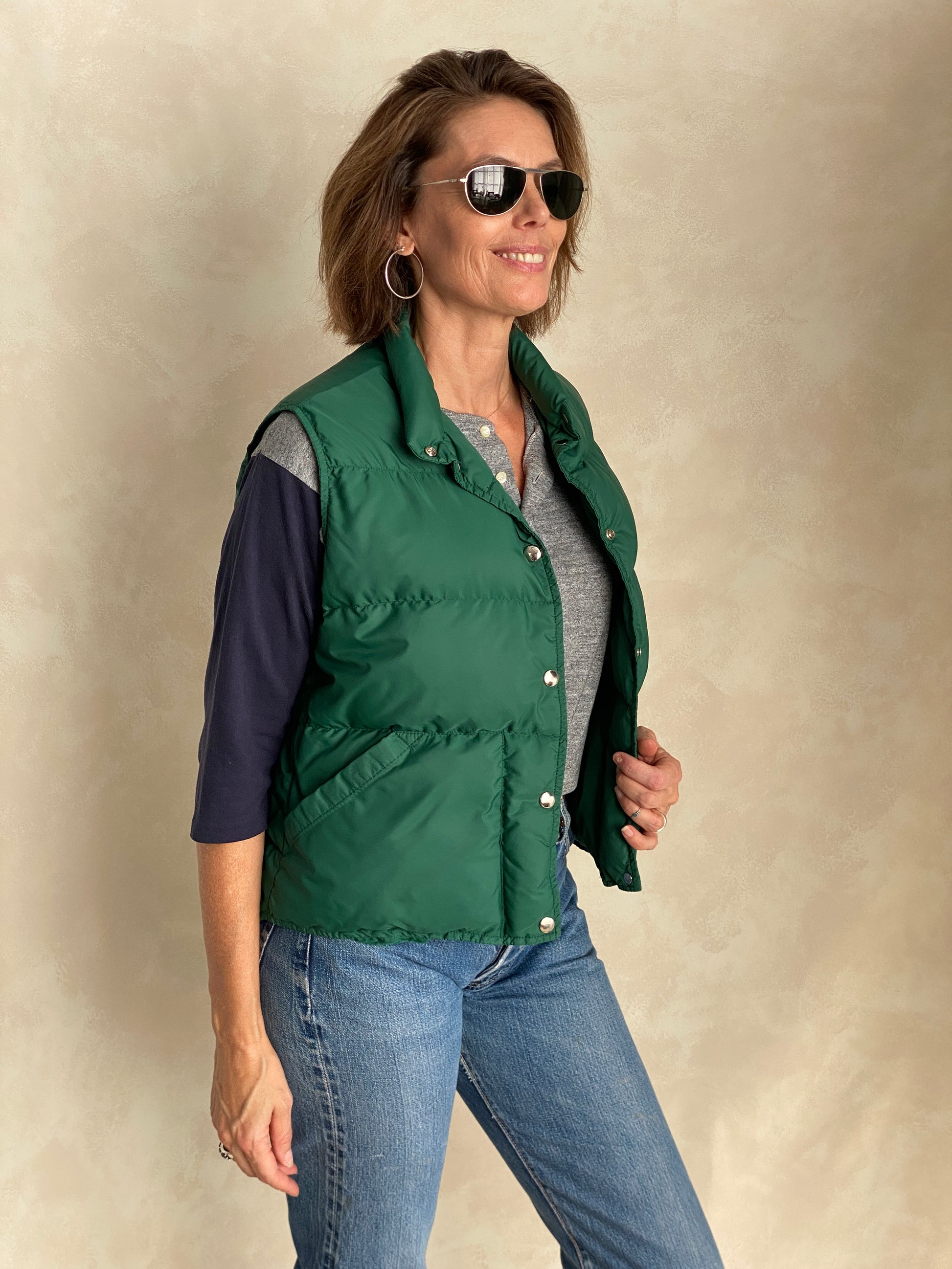 Size ladies large. Vintage L.L Bean Goose Down vest - USA Vintage Bcn vintage llbean goose down vest ladies large puffer