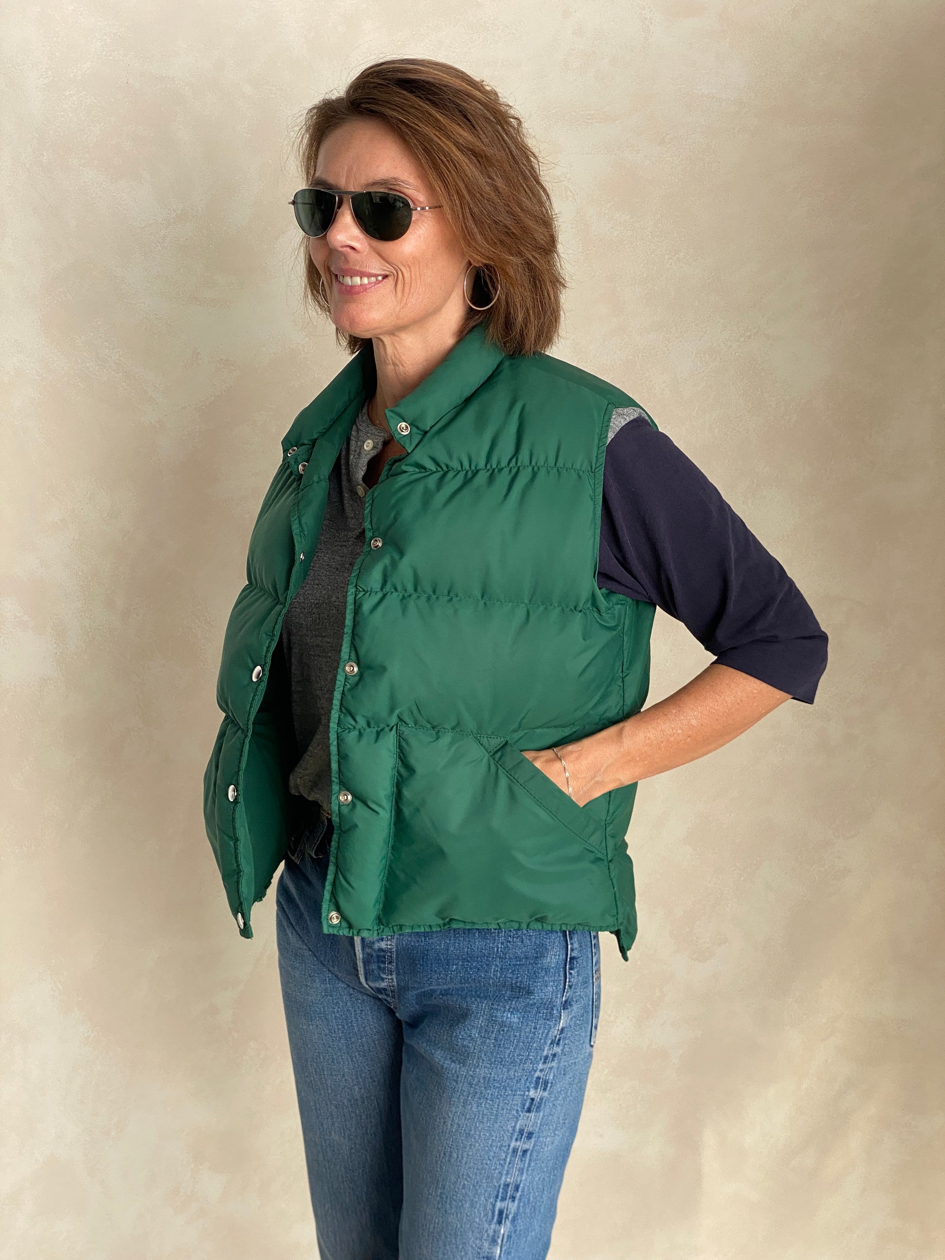 Size ladies large. Vintage L.L Bean Goose Down vest - USA Vintage Bcn vintage llbean goose down vest ladies large puffer