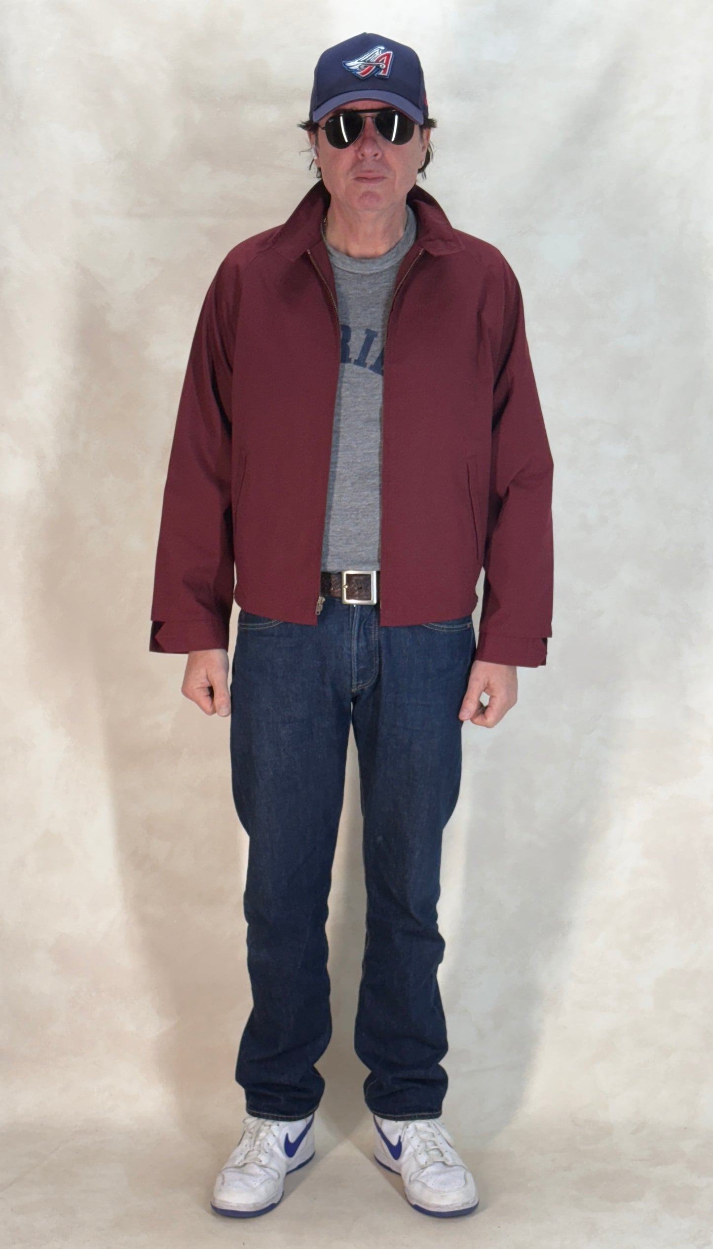 60s vintage jacket, cotton zipper jacket, vintage usa made, 1960s workwear, retro cotton jacket, vintage mens outerwear