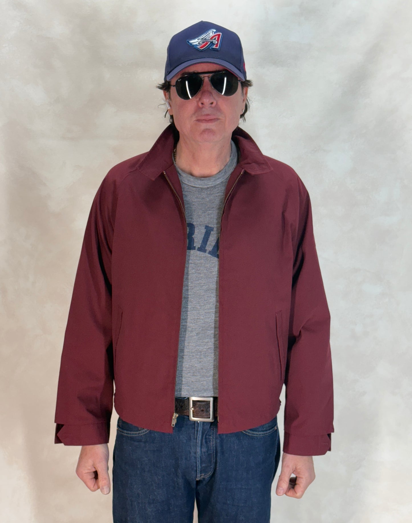 60s vintage jacket, cotton zipper jacket, vintage usa made, 1960s workwear, retro cotton jacket, vintage mens outerwear