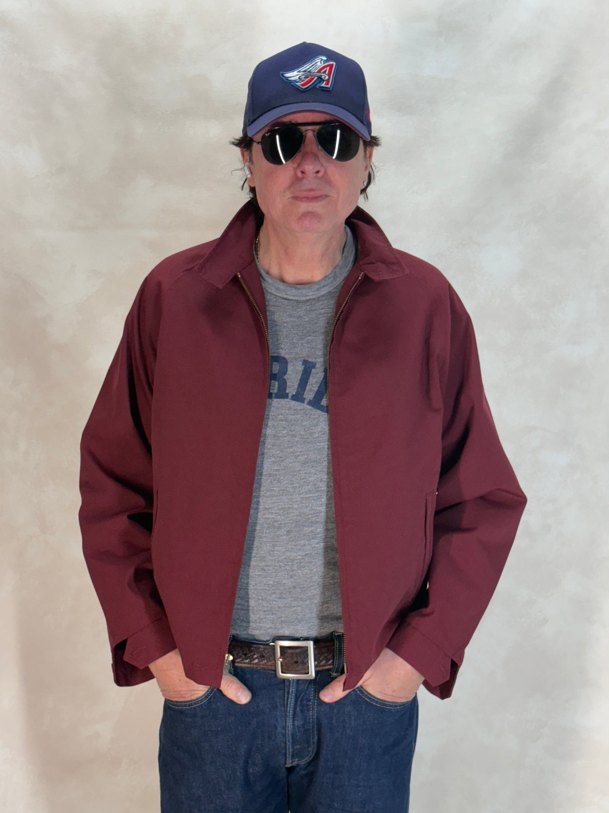 60s vintage jacket, cotton zipper jacket, vintage usa made, 1960s workwear, retro cotton jacket, vintage mens outerwear