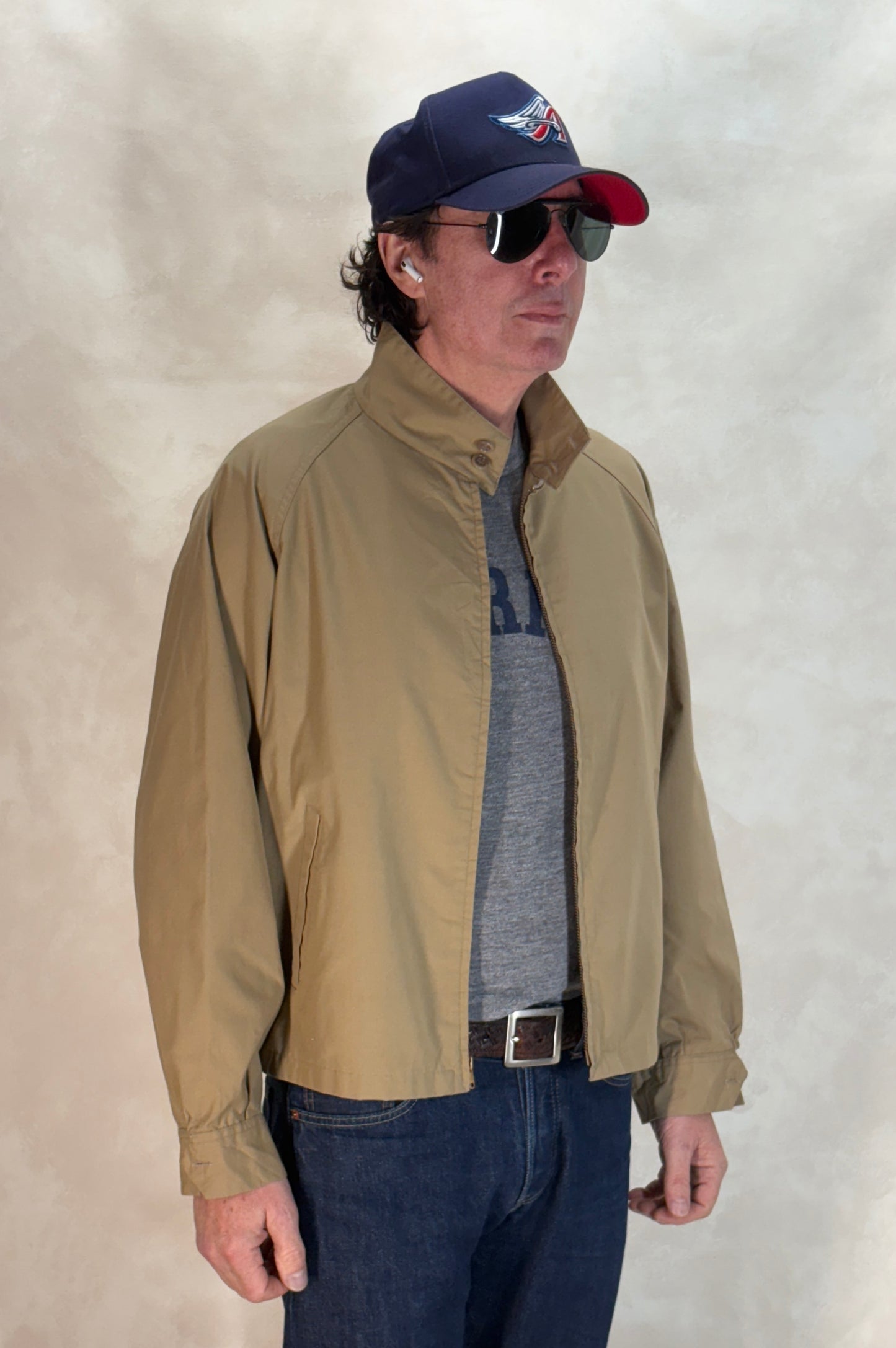 Size 42US / 52EU , Peters 60s light jacket. Talon zipper - USA Vintage Bcn
