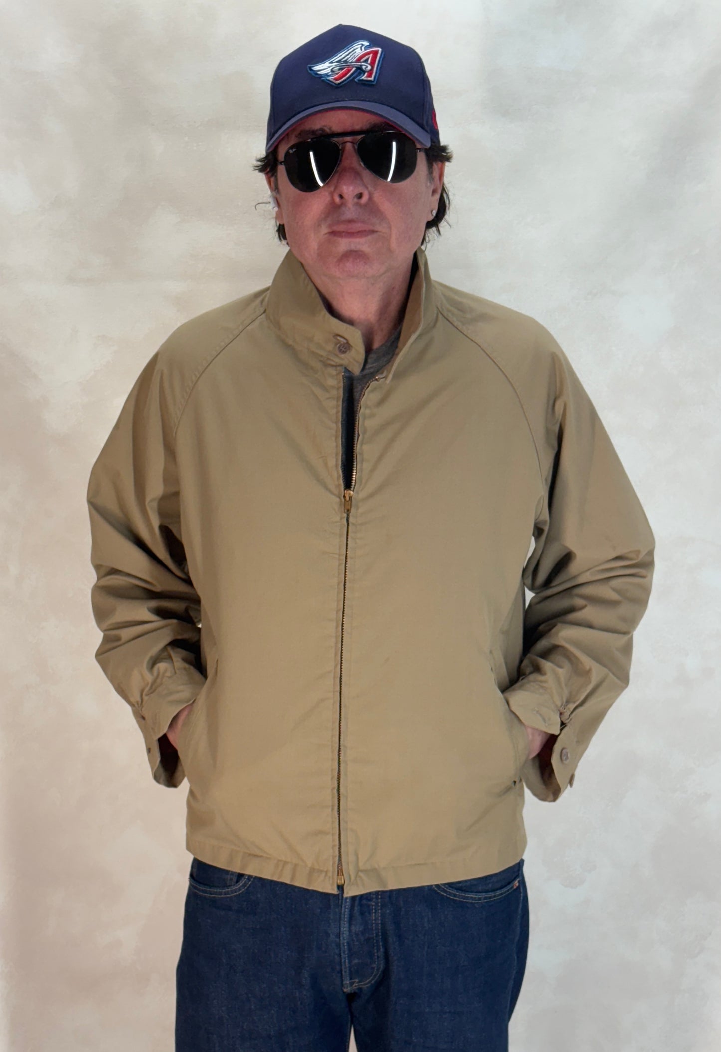 Size 42US / 52EU , Peters 60s light jacket. Talon zipper - USA Vintage Bcn