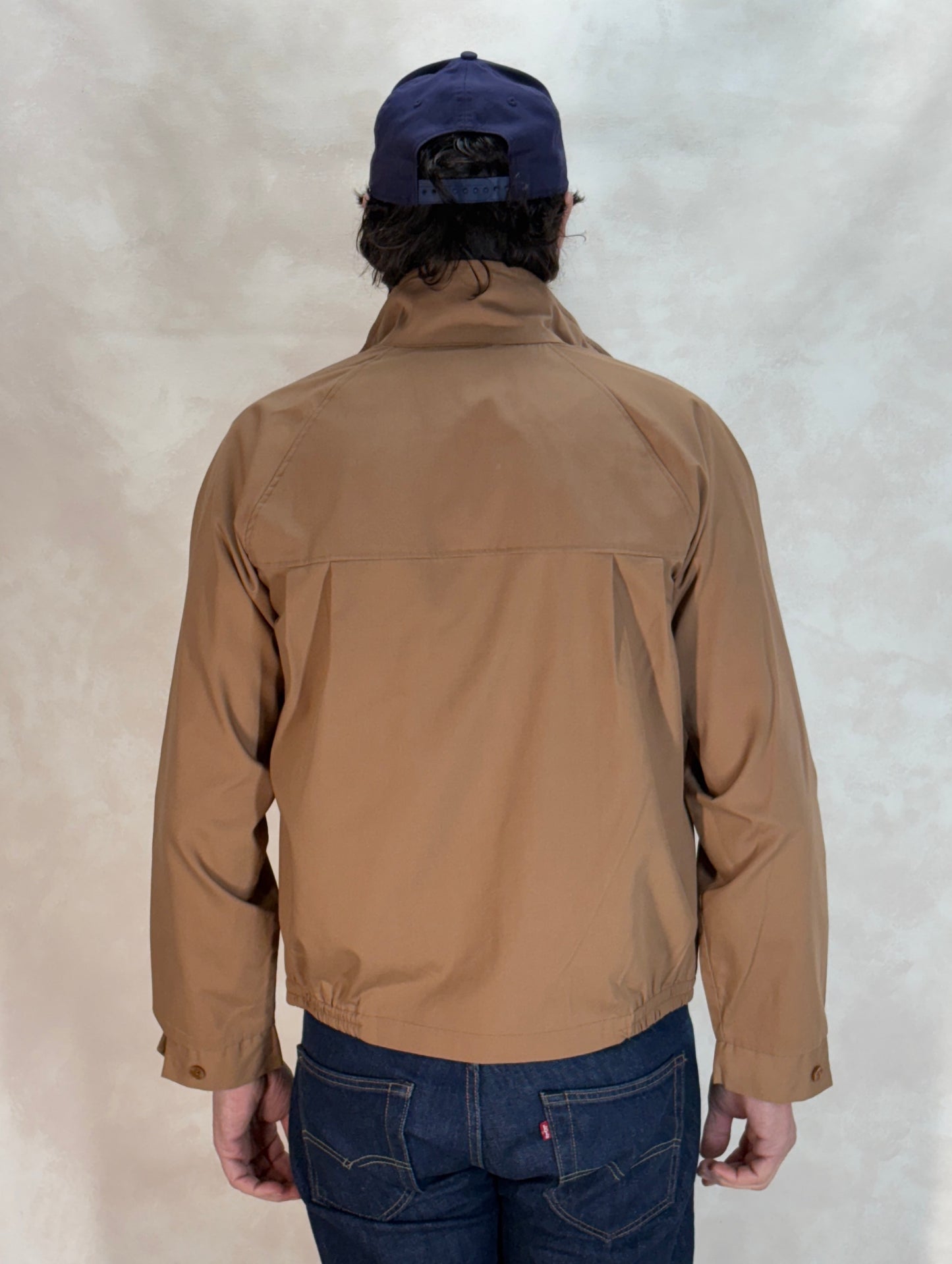 Size Med , 70s Light jacket . Talon zipper - USA Vintage Bcn