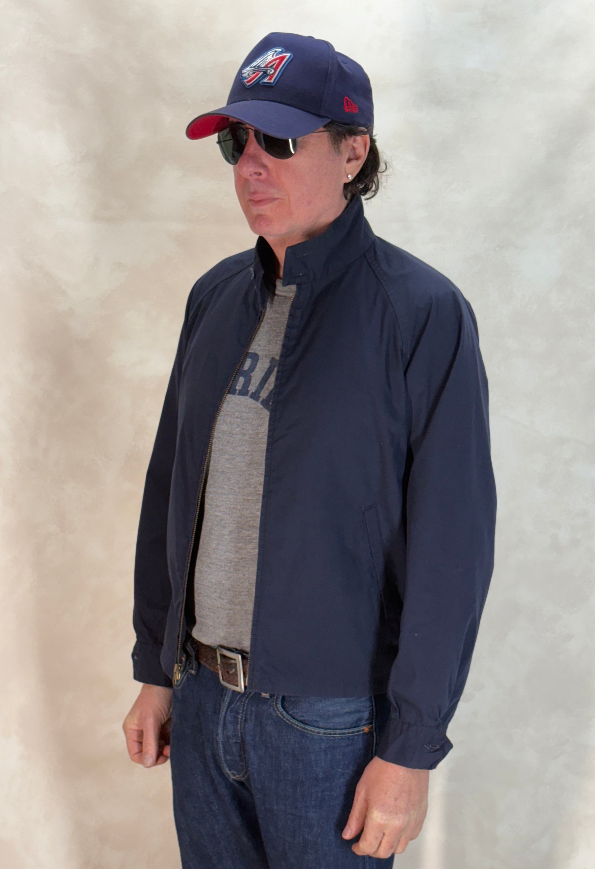 Size 38US / 48EU , Peters 70s light jacket . Talon zipper - USA Vintage Bcn