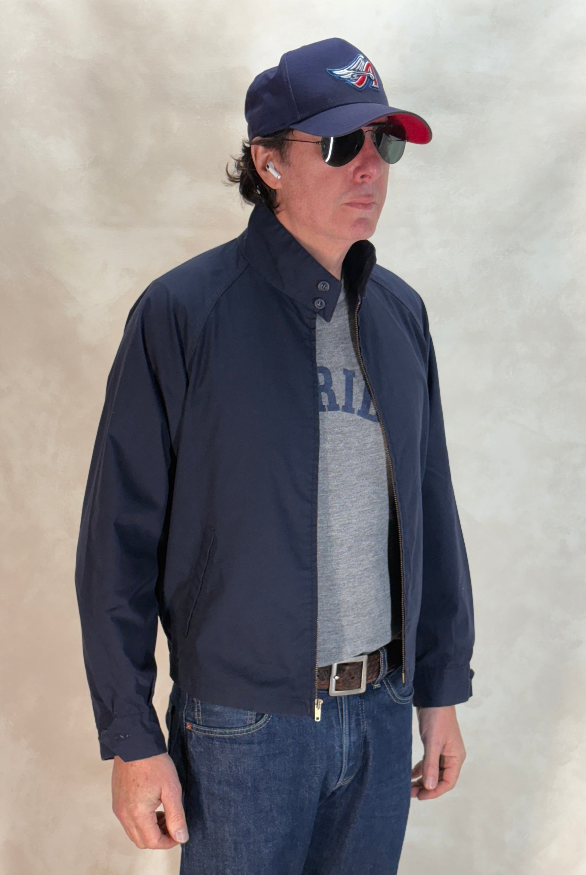 Size 38US / 48EU , Peters 70s light jacket . Talon zipper - USA Vintage Bcn
