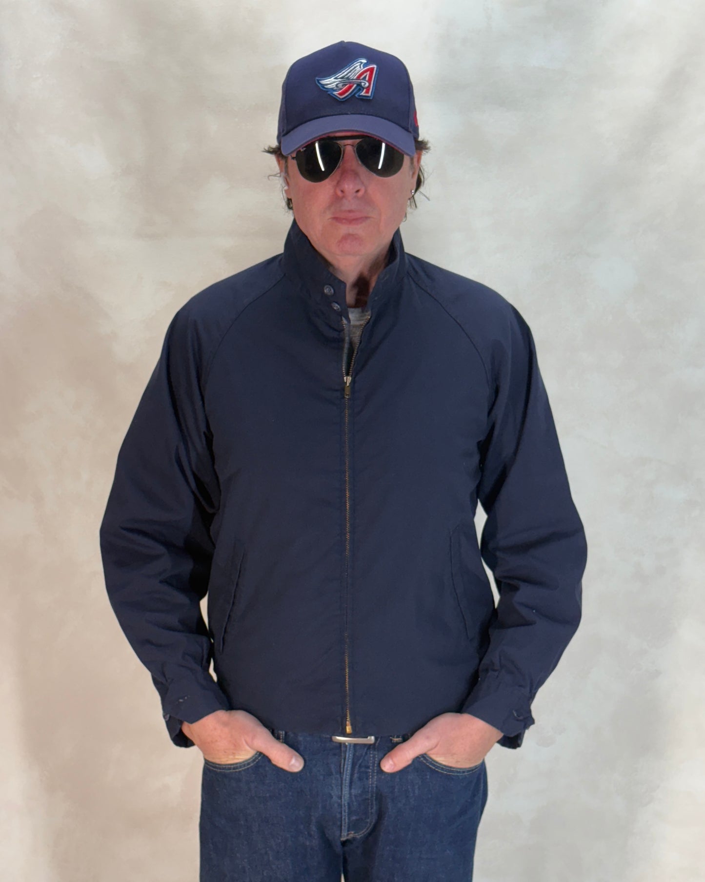 Size 38US / 48EU , Peters 70s light jacket . Talon zipper - USA Vintage Bcn