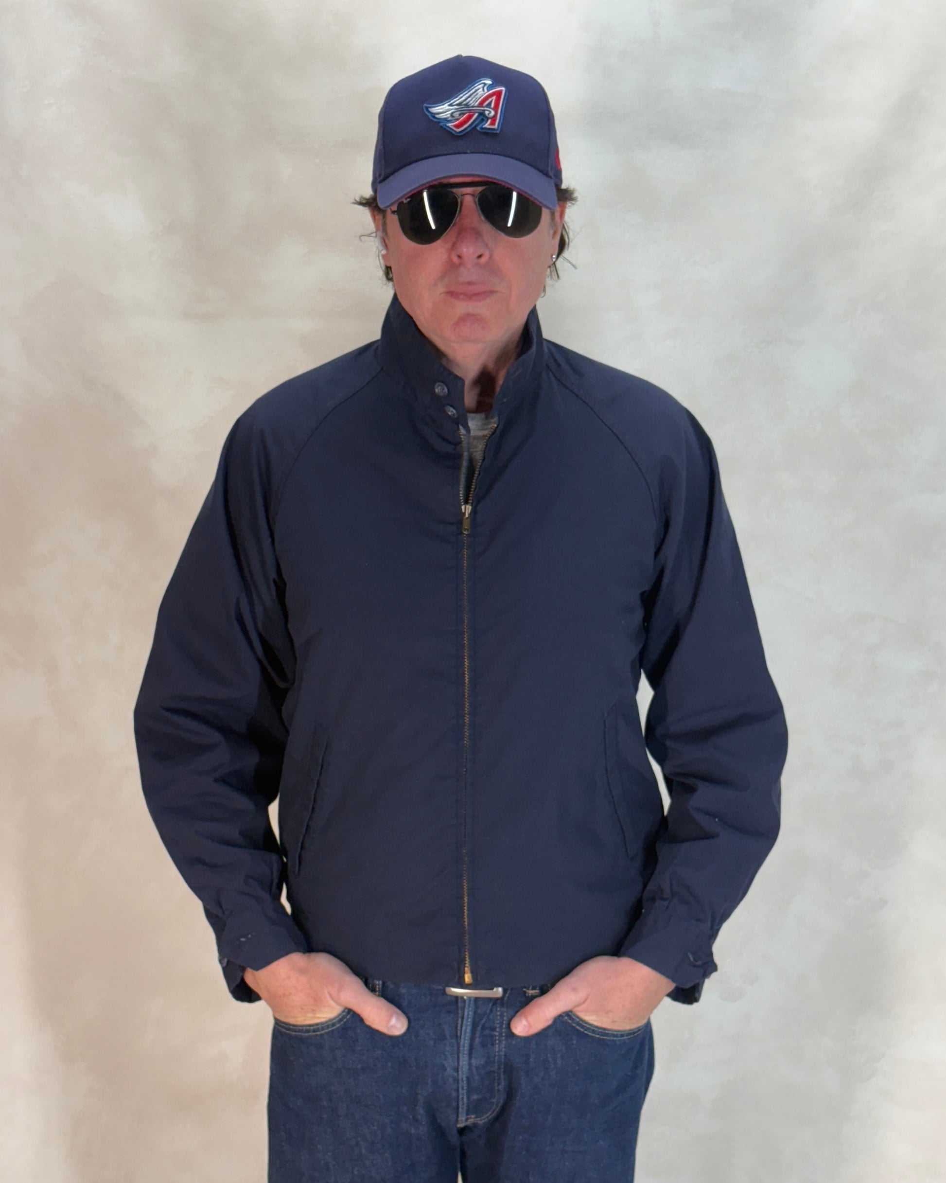 Size 38US / 48EU , Peters 70s light jacket . Talon zipper - USA Vintage Bcn