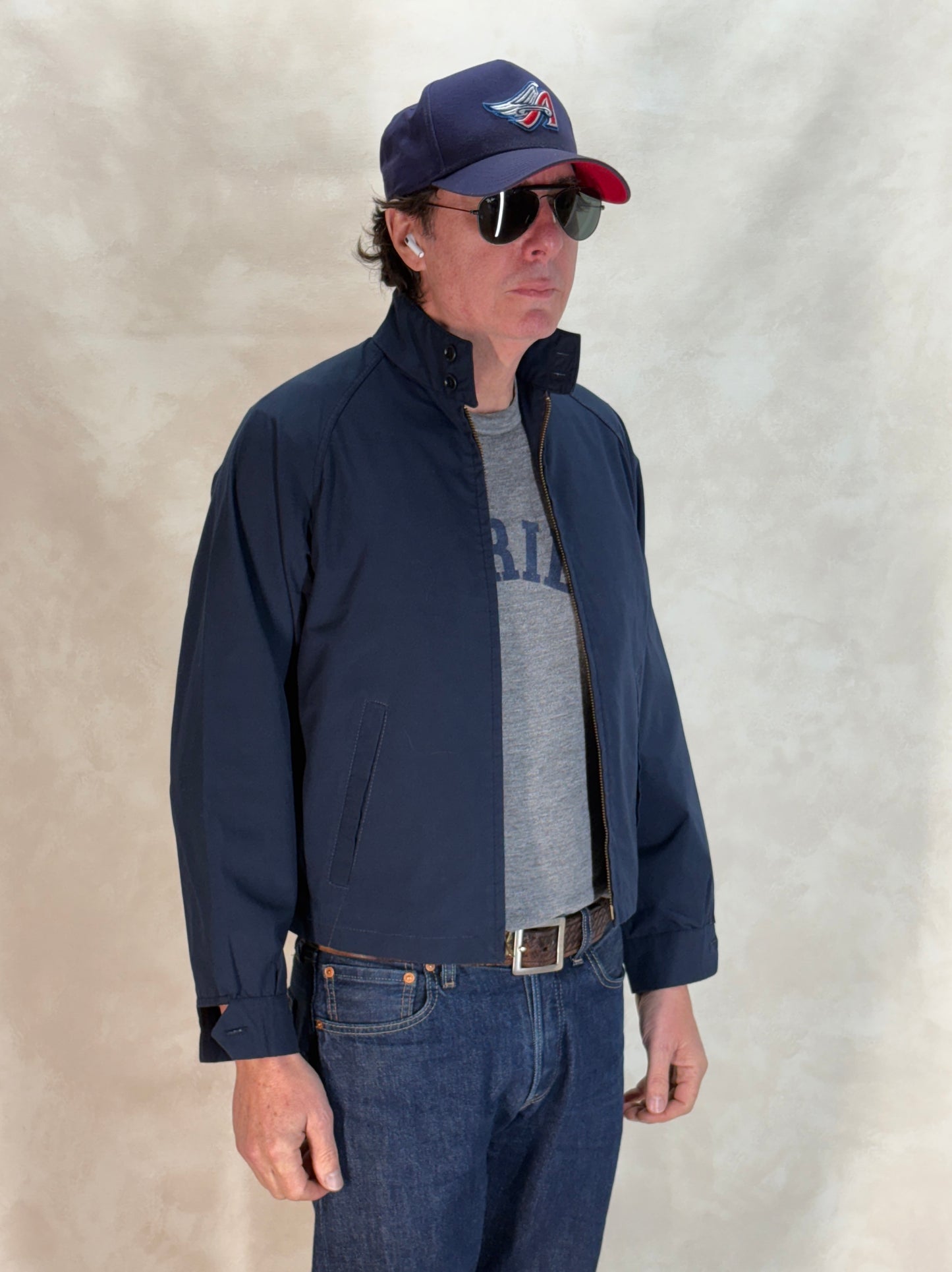 Size 38US / 48EU , 60s English Squire Light jacket. Talon zipper Made in USA - USA Vintage Bcn