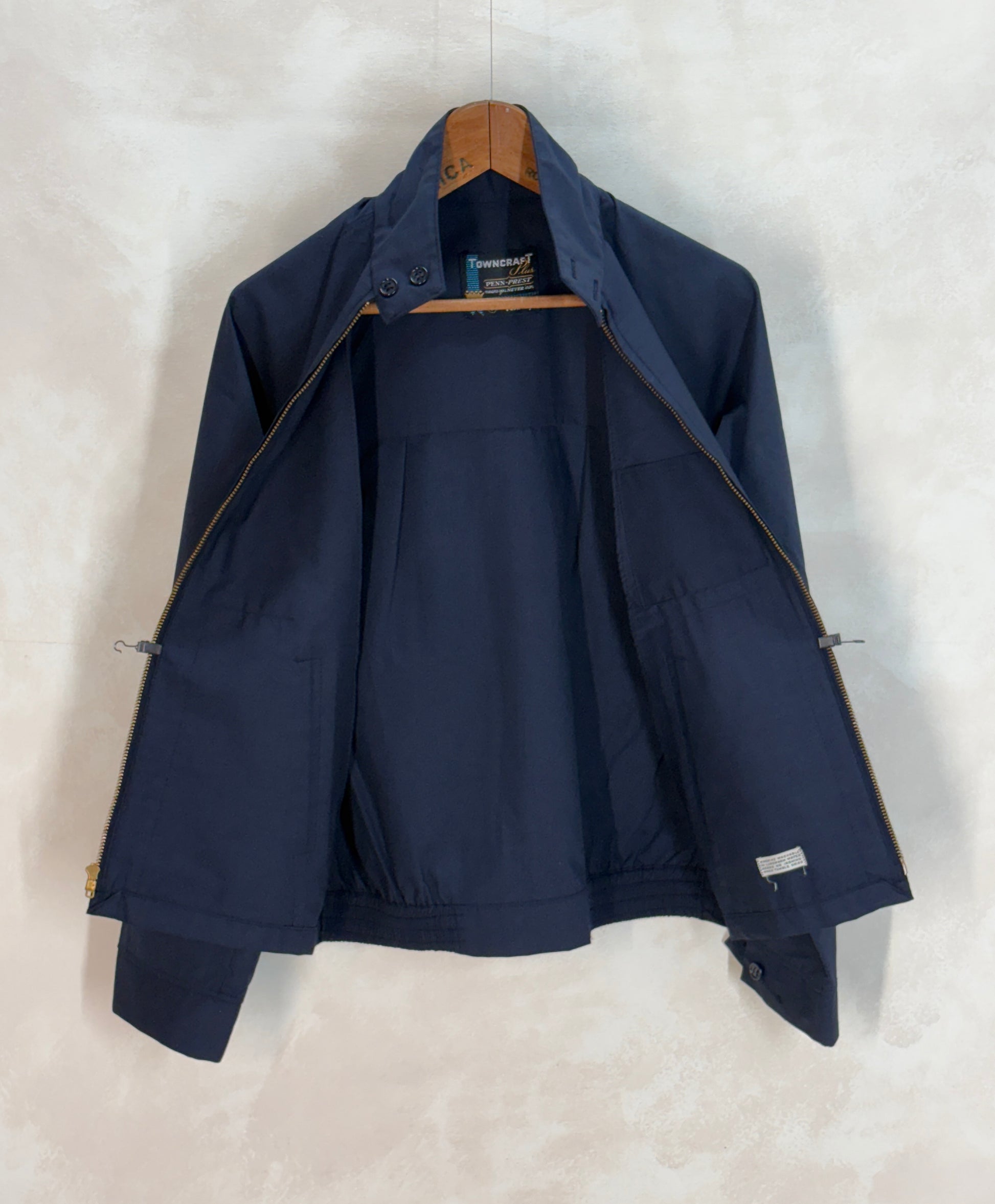 Size Small , 60s Towncraft light jacket. Talon zipper - USA Vintage Bcn