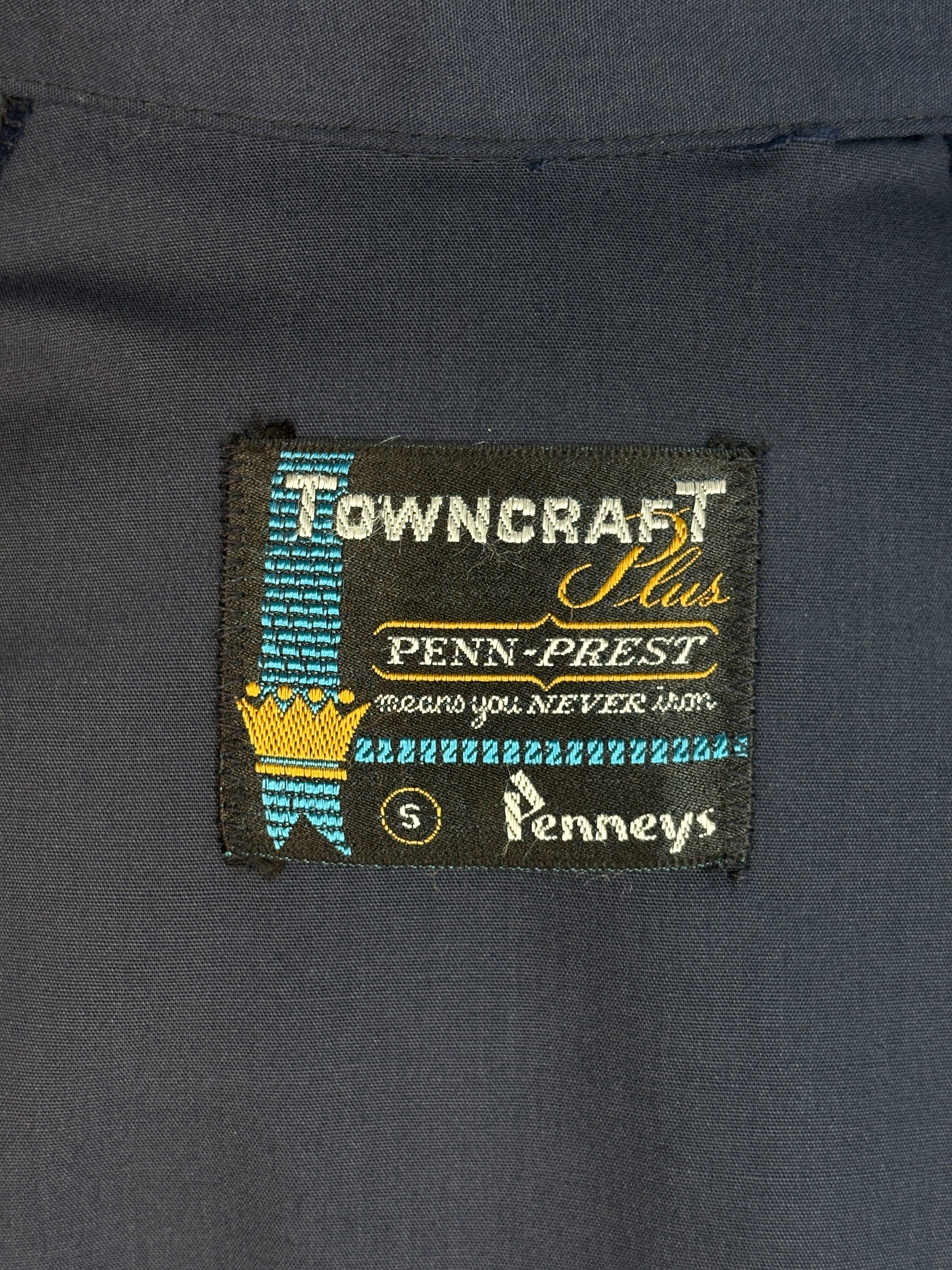 Size Small , 60s Towncraft light jacket. Talon zipper - USA Vintage Bcn