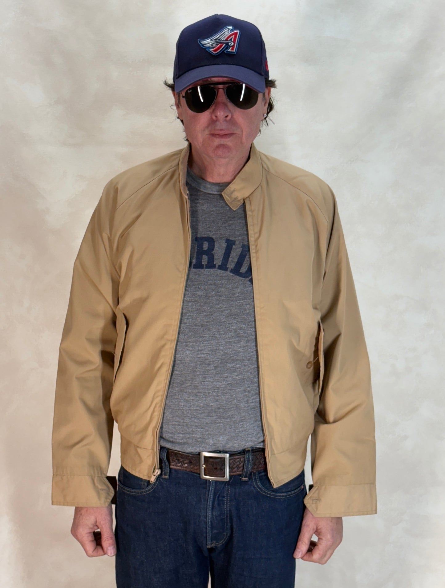 Size Small , 80s light jacket with a flannel lining - USA Vintage Bcn