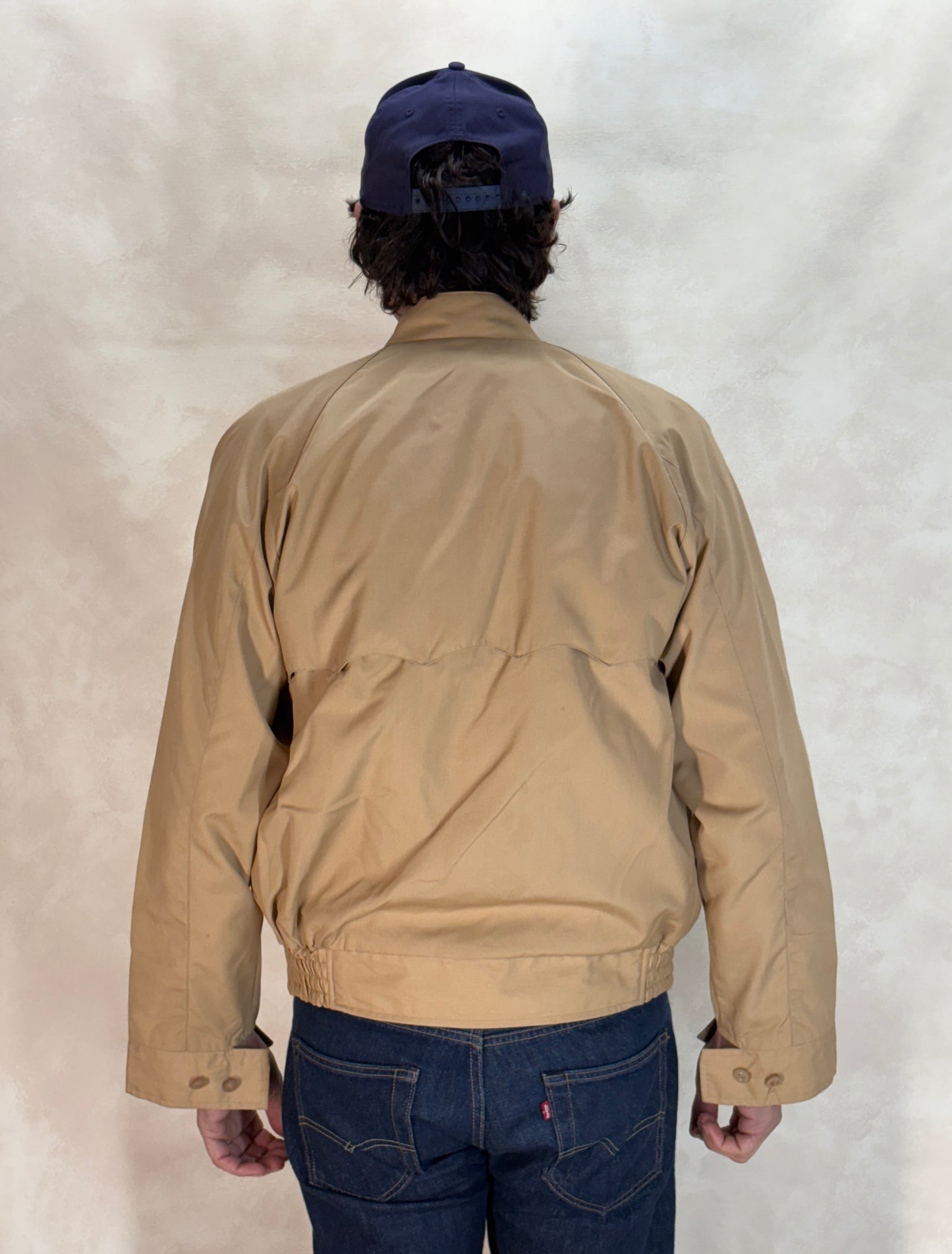 Size Small , 80s light jacket with a flannel lining - USA Vintage Bcn