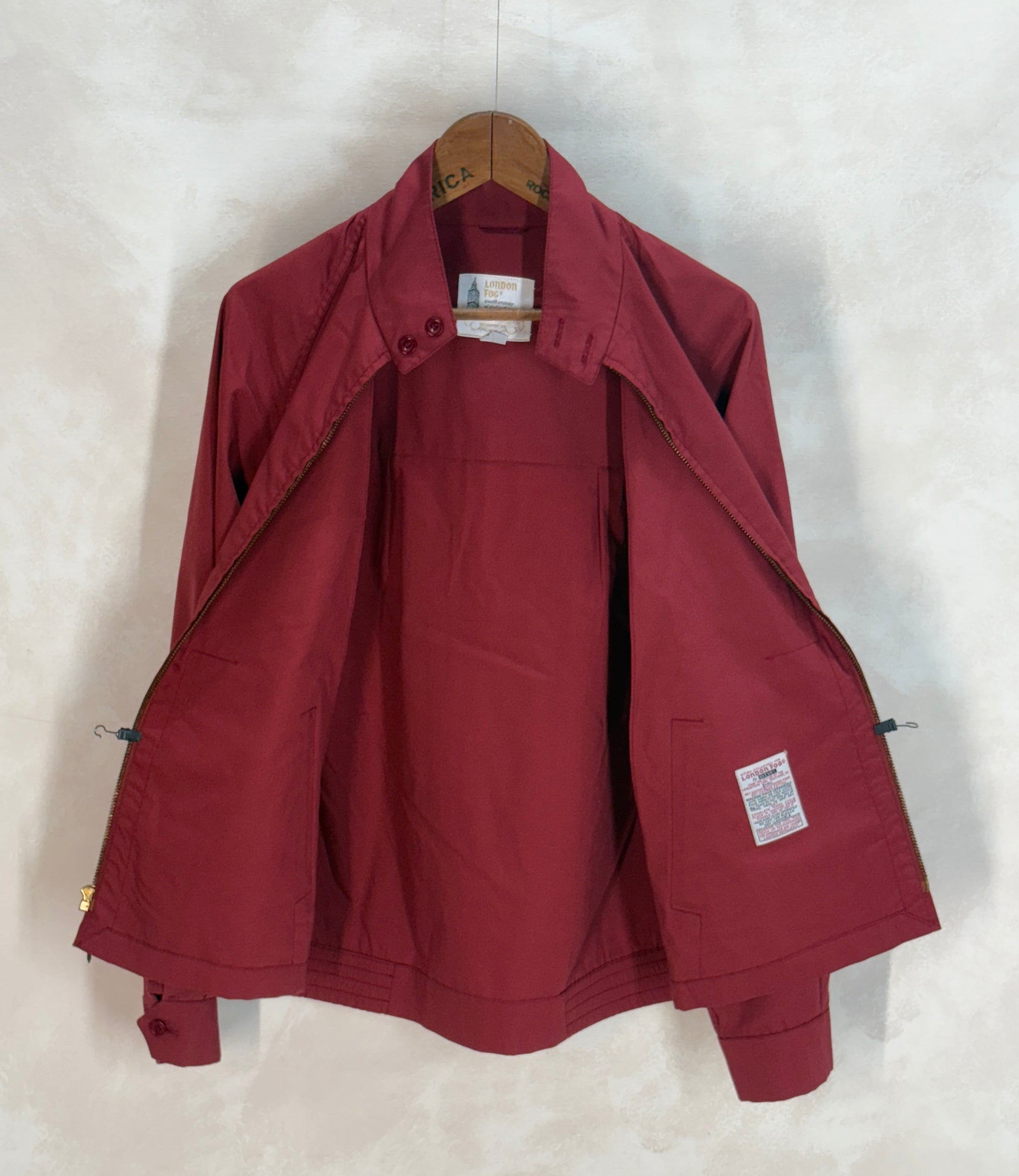 Size 42US / 52EU , 70s London Fog light jacket Made in USA - USA Vintage Bcn