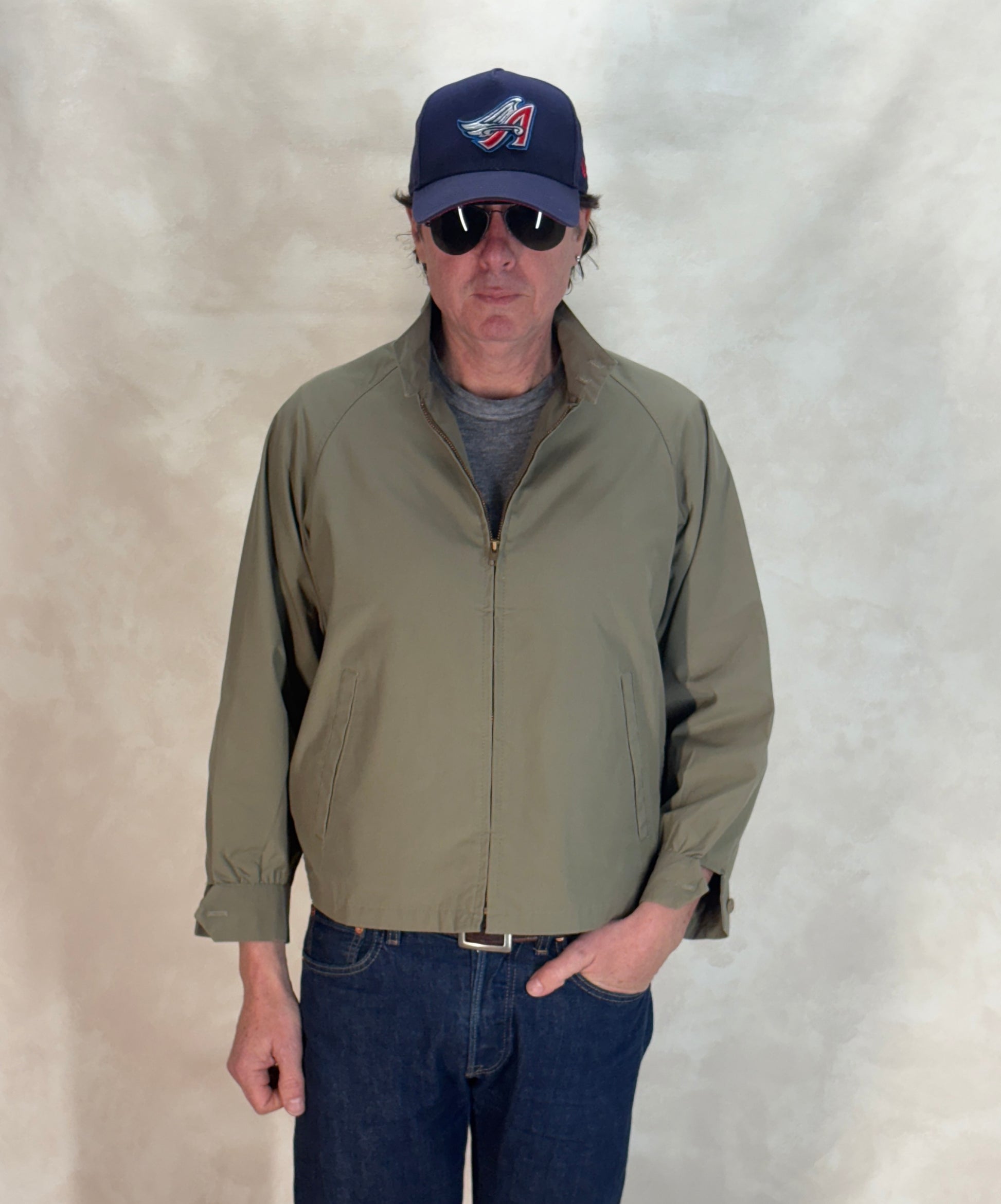 Size 42US / 52EU , 60s English Squire light jacket . Made in USA - USA Vintage Bcn