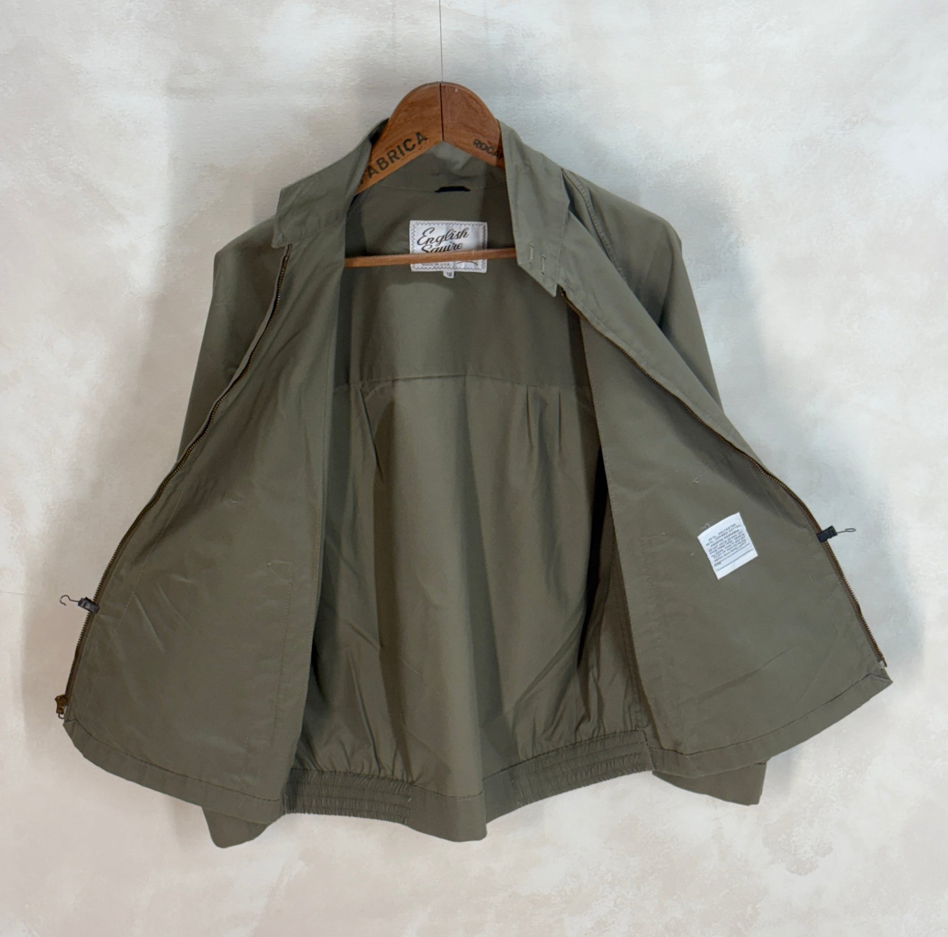 Size 42US / 52EU , 60s English Squire light jacket . Made in USA - USA Vintage Bcn