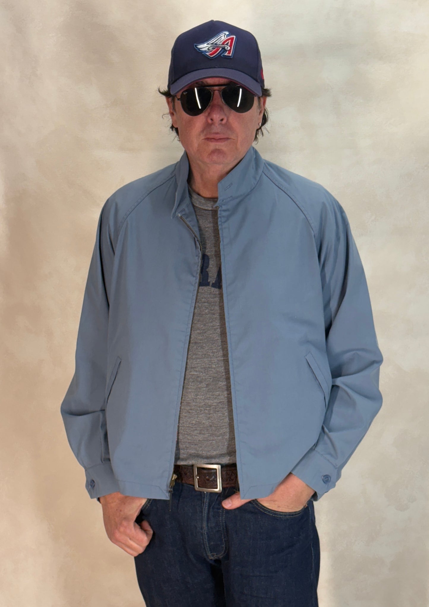 Size 44US / 54EU. 70s London Fog light jacket. Talon zipper - USA Vintage Bcn