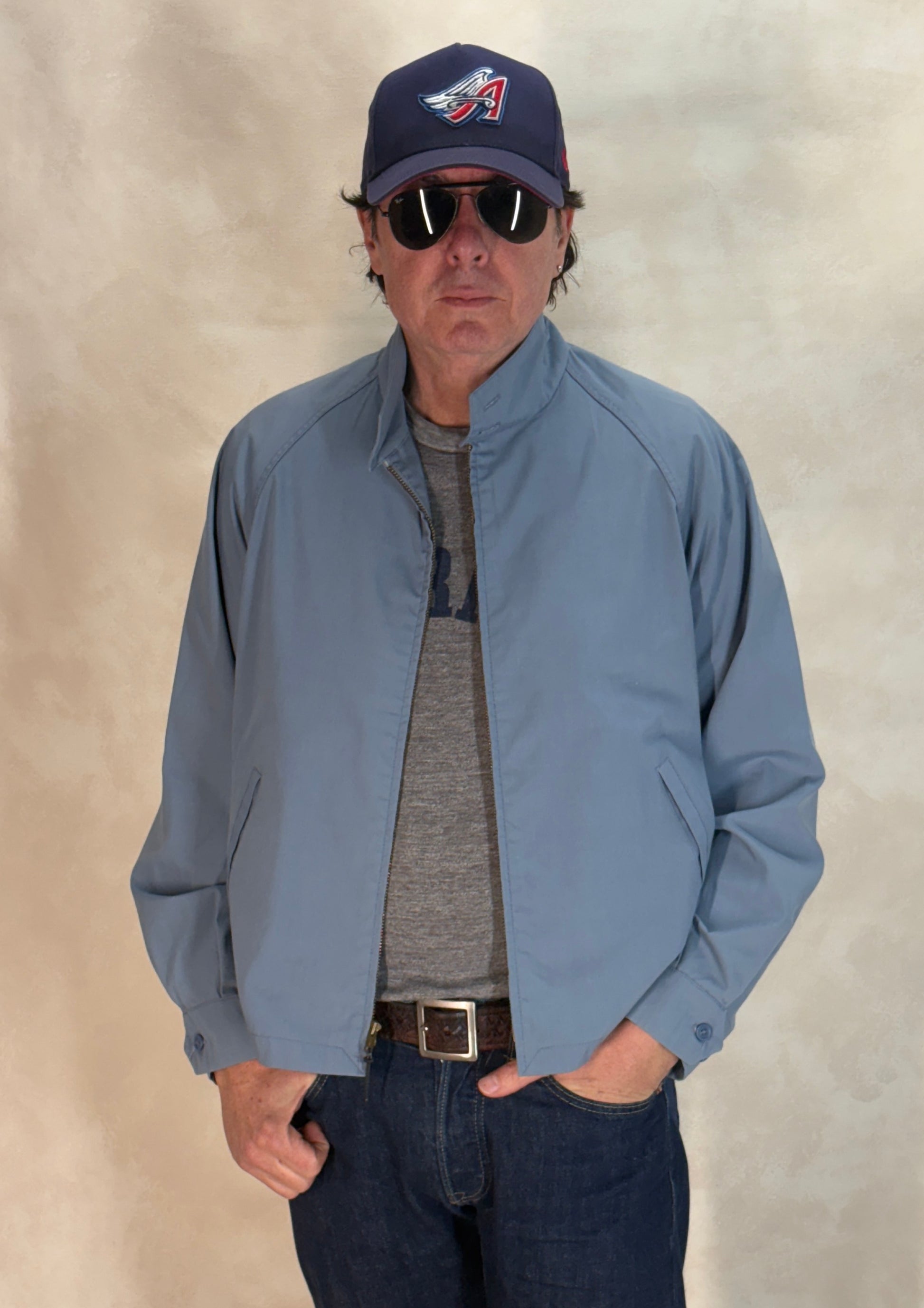 Size 44US / 54EU. 70s London Fog light jacket. Talon zipper - USA Vintage Bcn