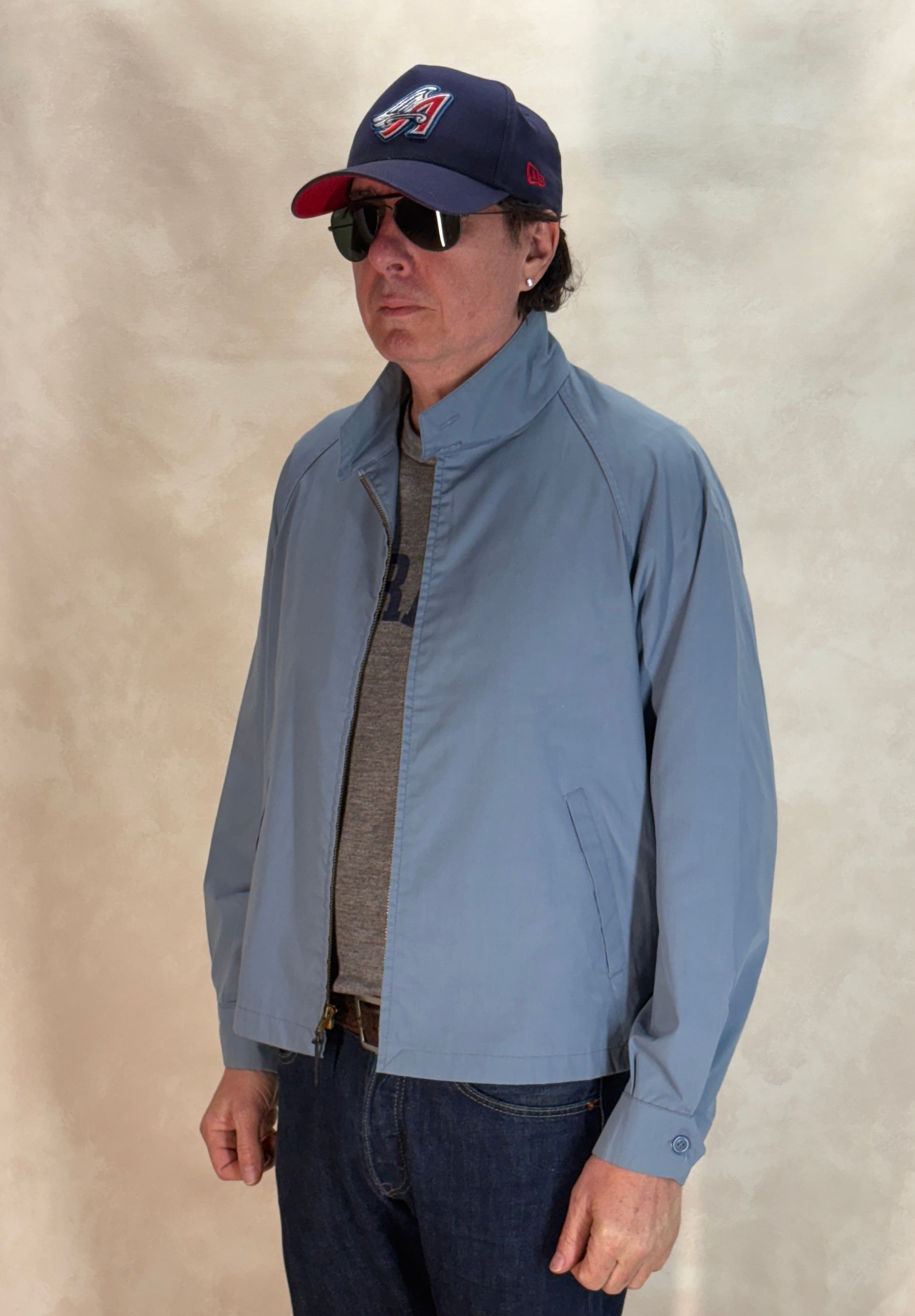 Size 44US / 54EU. 70s London Fog light jacket. Talon zipper - USA Vintage Bcn