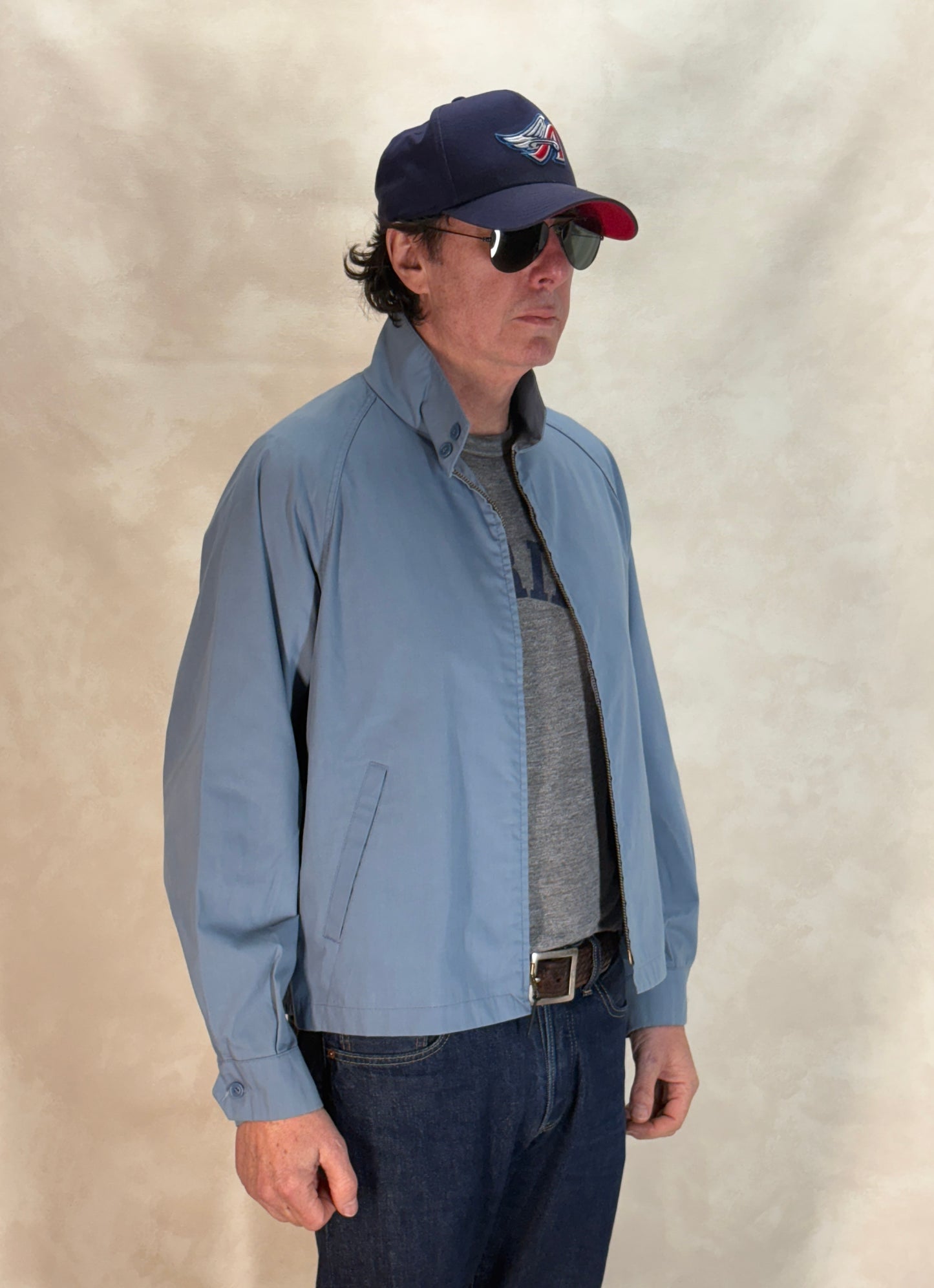 Size 44US / 54EU. 70s London Fog light jacket. Talon zipper - USA Vintage Bcn