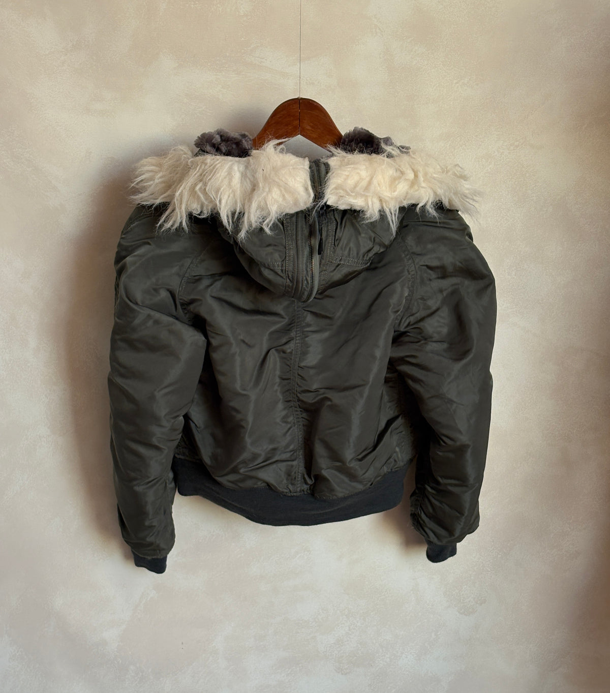 Vintage US Air Force N-2B Flight Jacket | Fur Hood Military Parka-AJ357 Studio