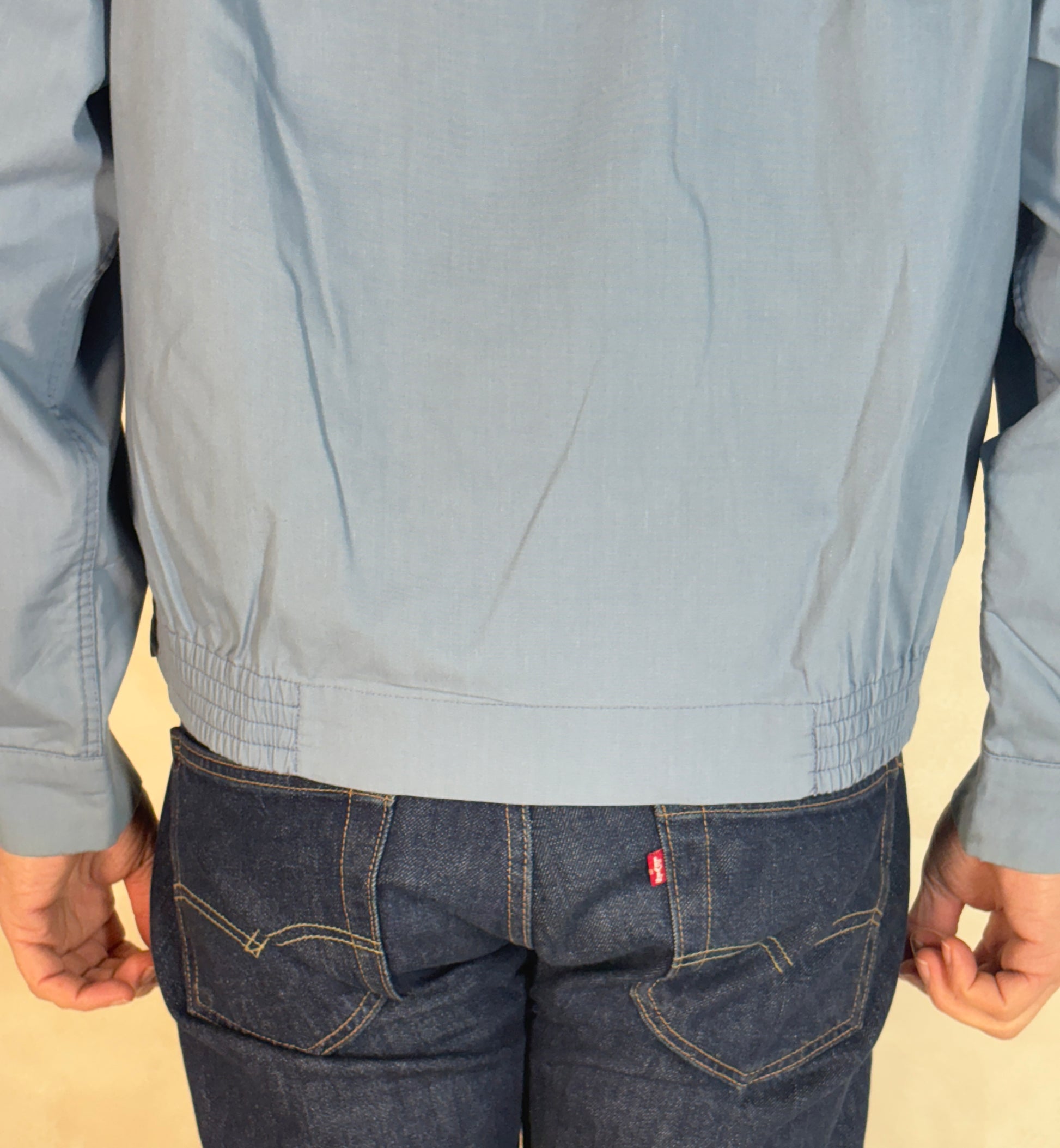 Size 44US / 54EU. 70s London Fog light jacket. Talon zipper - USA Vintage Bcn