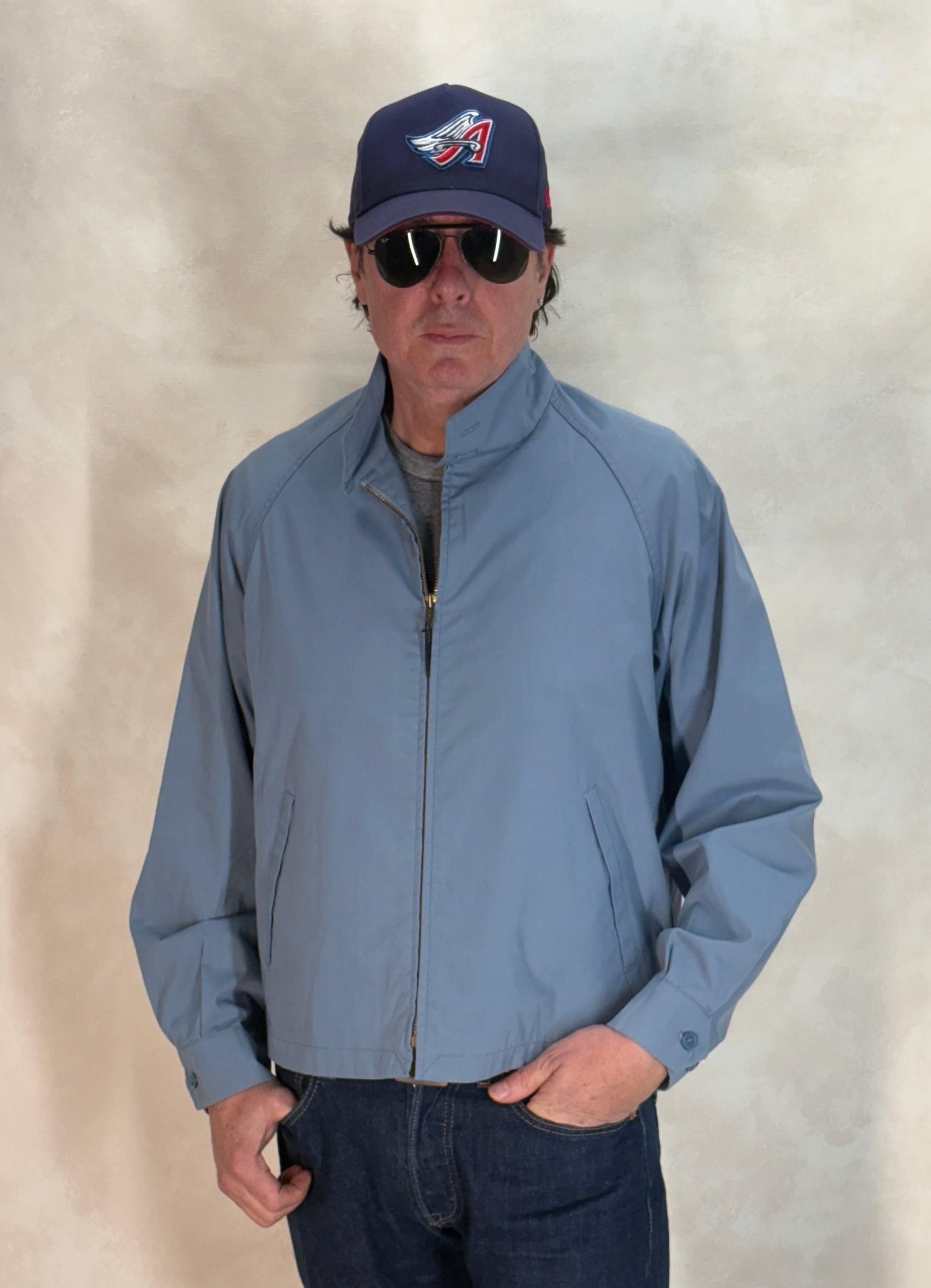 Size 44US / 54EU. 70s London Fog light jacket. Talon zipper - USA Vintage Bcn