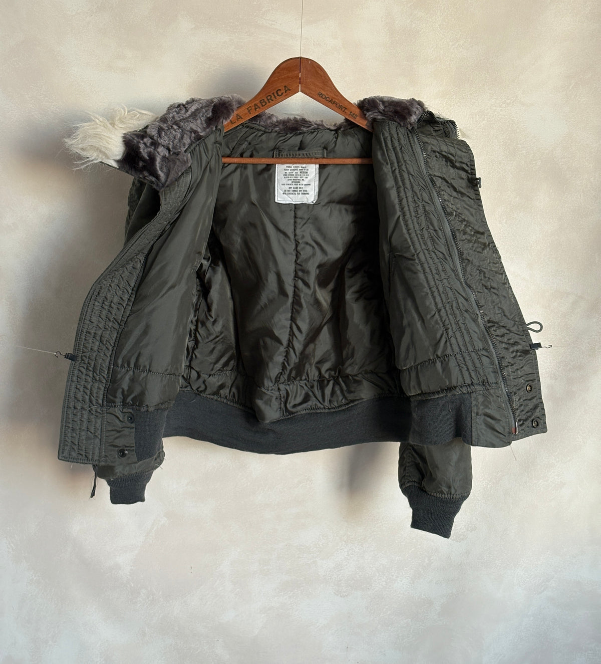 Vintage US Air Force N-2B Flight Jacket | Fur Hood Military Parka-AJ357 Studio
