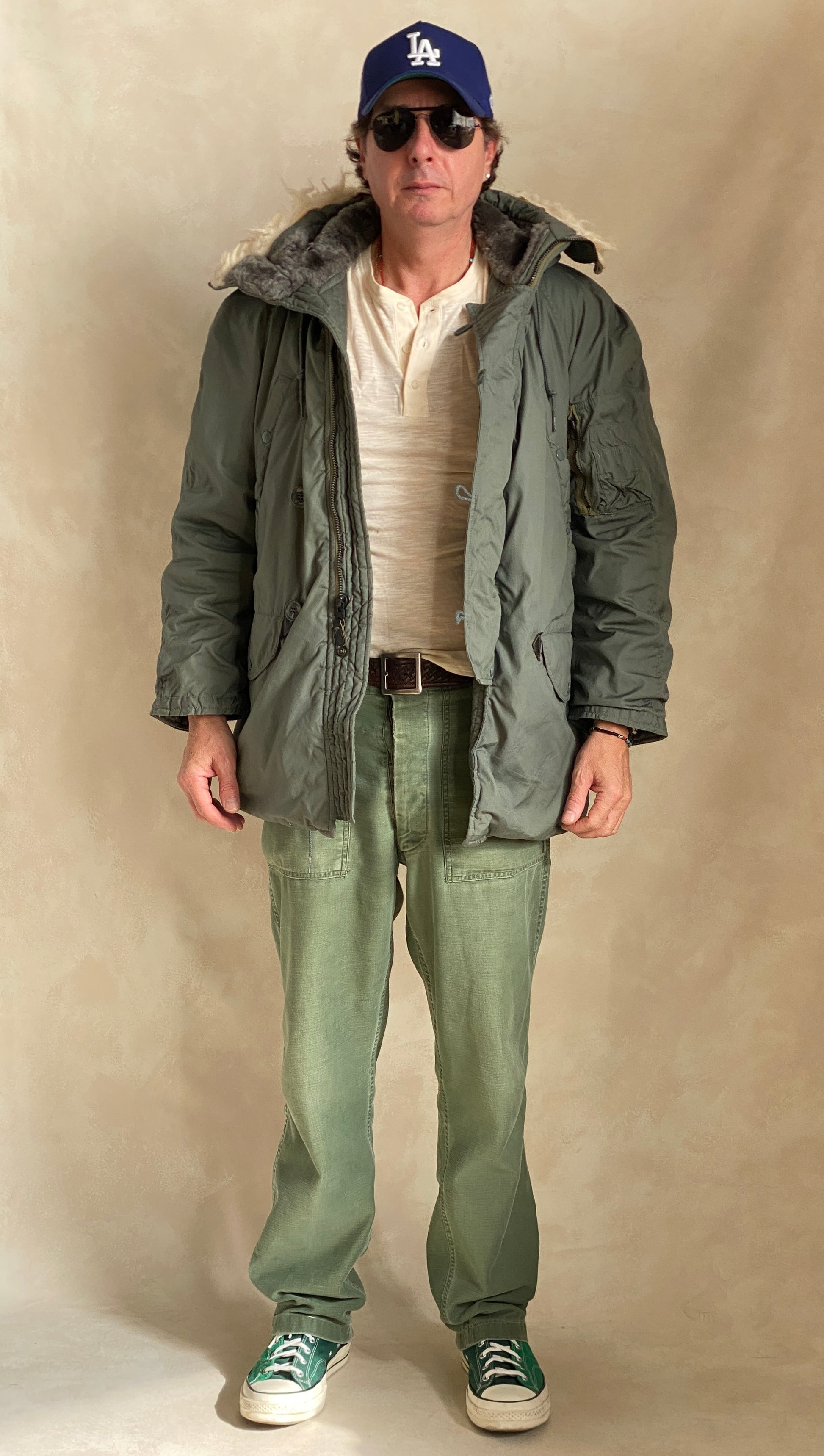 Small. Authentic 1977 US Air Force vintage N-3B extreme cold weather Flyer coat - USA Vintage Bcn