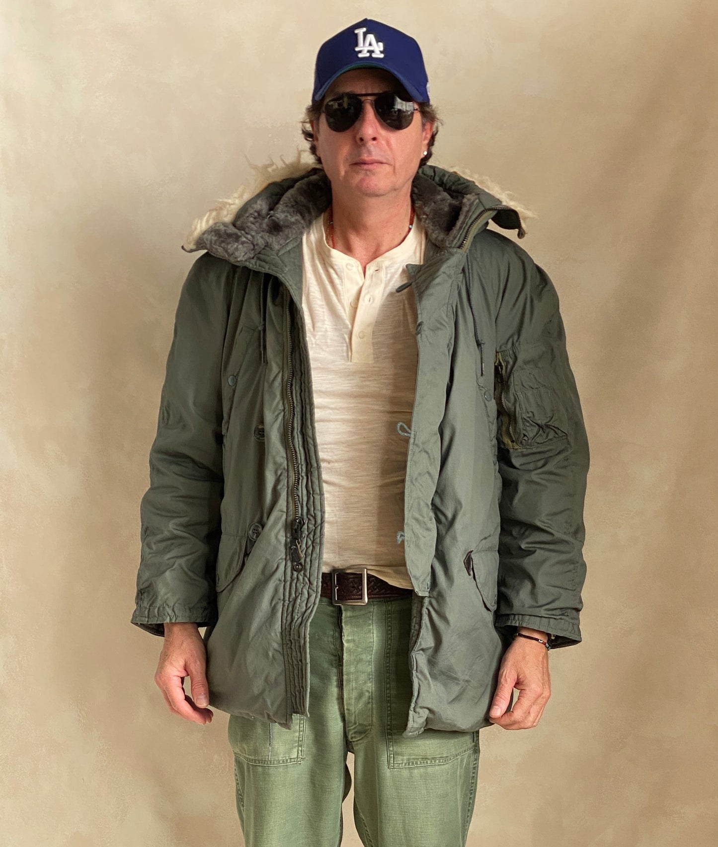 Small. Authentic 1977 US Air Force vintage N-3B extreme cold weather Flyer coat - USA Vintage Bcn