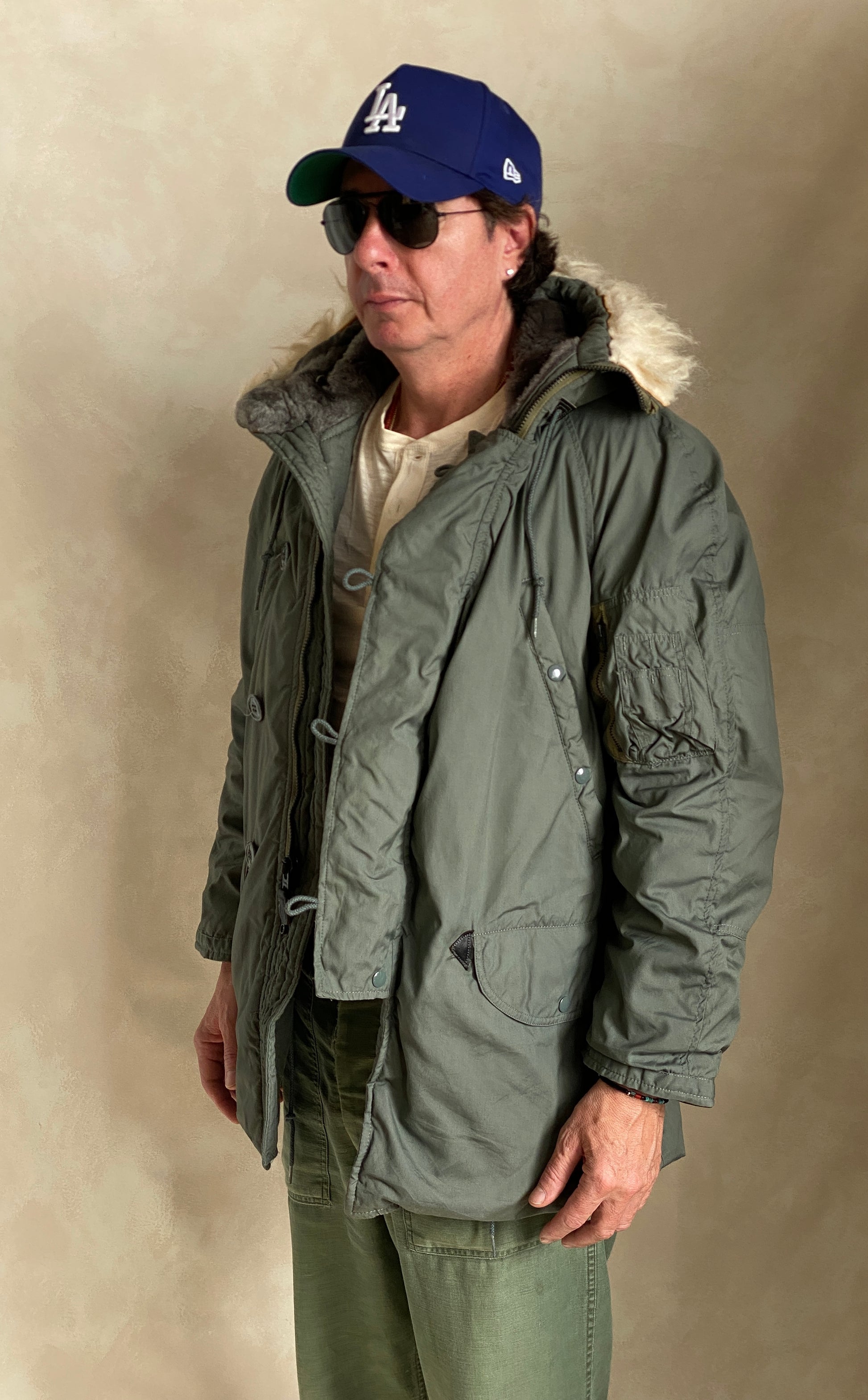Small. Authentic 1977 US Air Force vintage N-3B extreme cold weather Flyer coat - USA Vintage Bcn