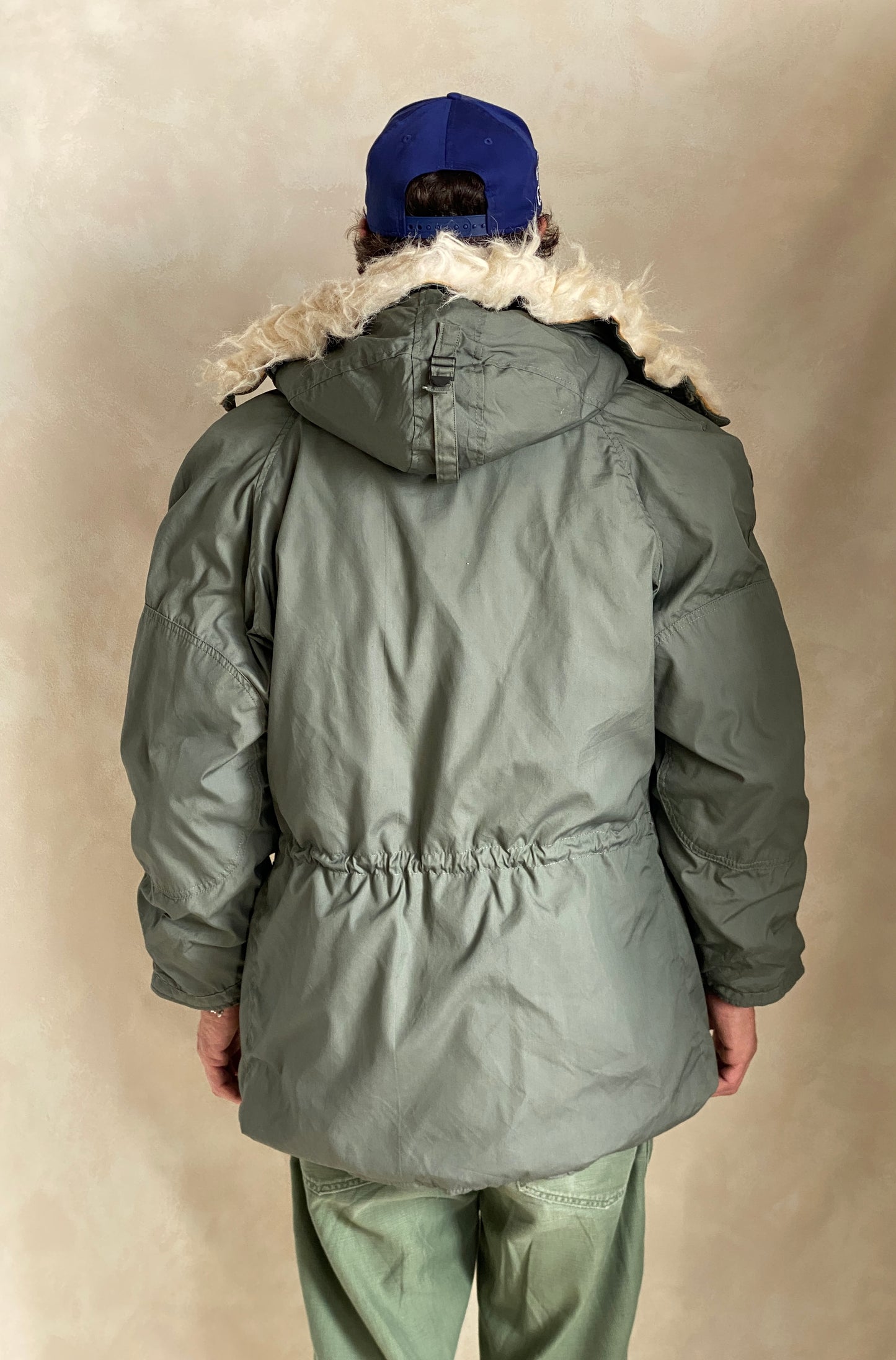 Small. Authentic 1977 US Air Force vintage N-3B extreme cold weather Flyer coat - USA Vintage Bcn