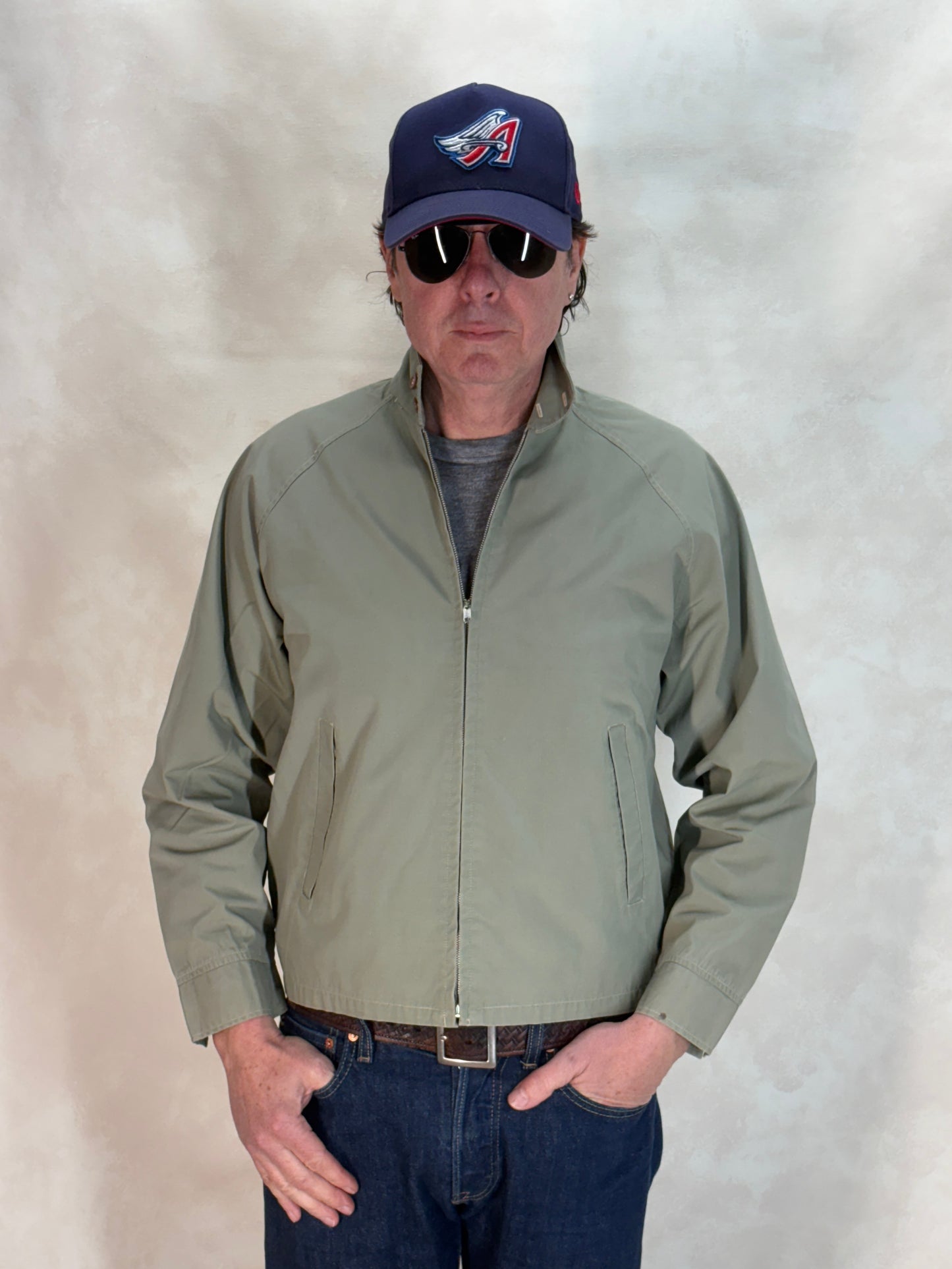Size Med , 60s Light cotton jacket Made in Singapore - USA Vintage Bcn