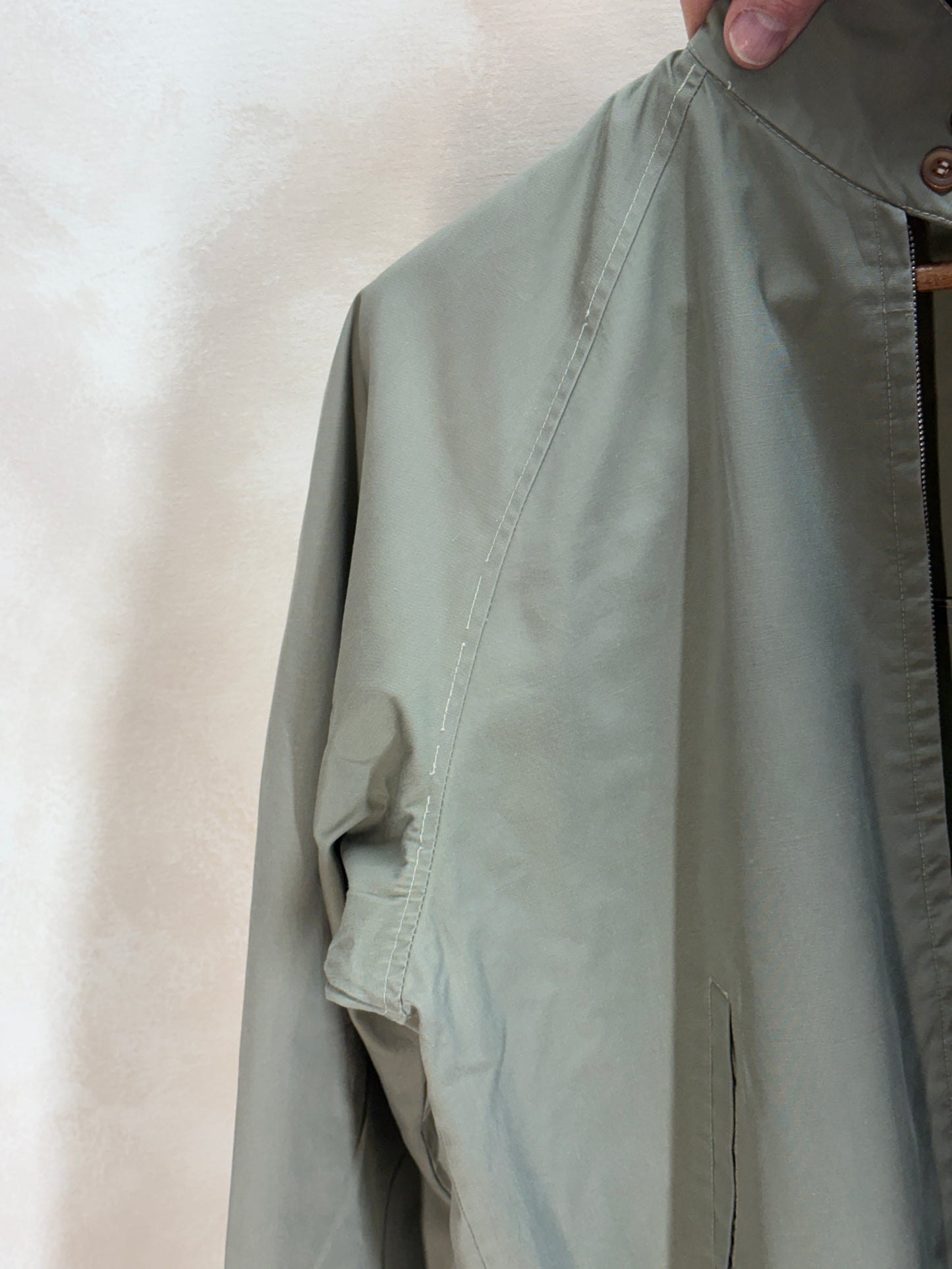 Size Med , 60s Light cotton jacket Made in Singapore - USA Vintage Bcn