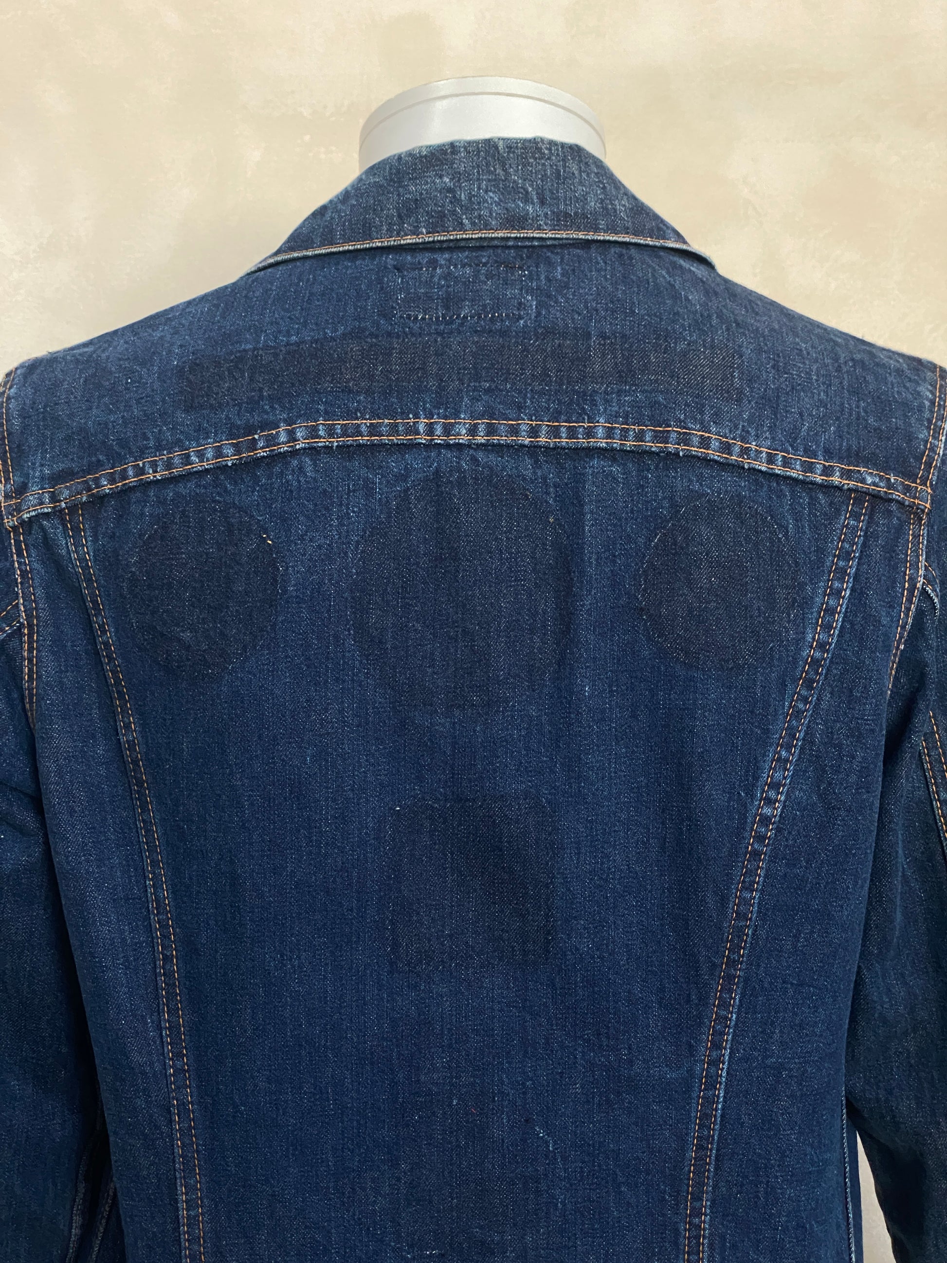 Size 42 US. Vintage 60s LEVIS Big E trucker Jacket Made in USA. - USA Vintage Bcn
