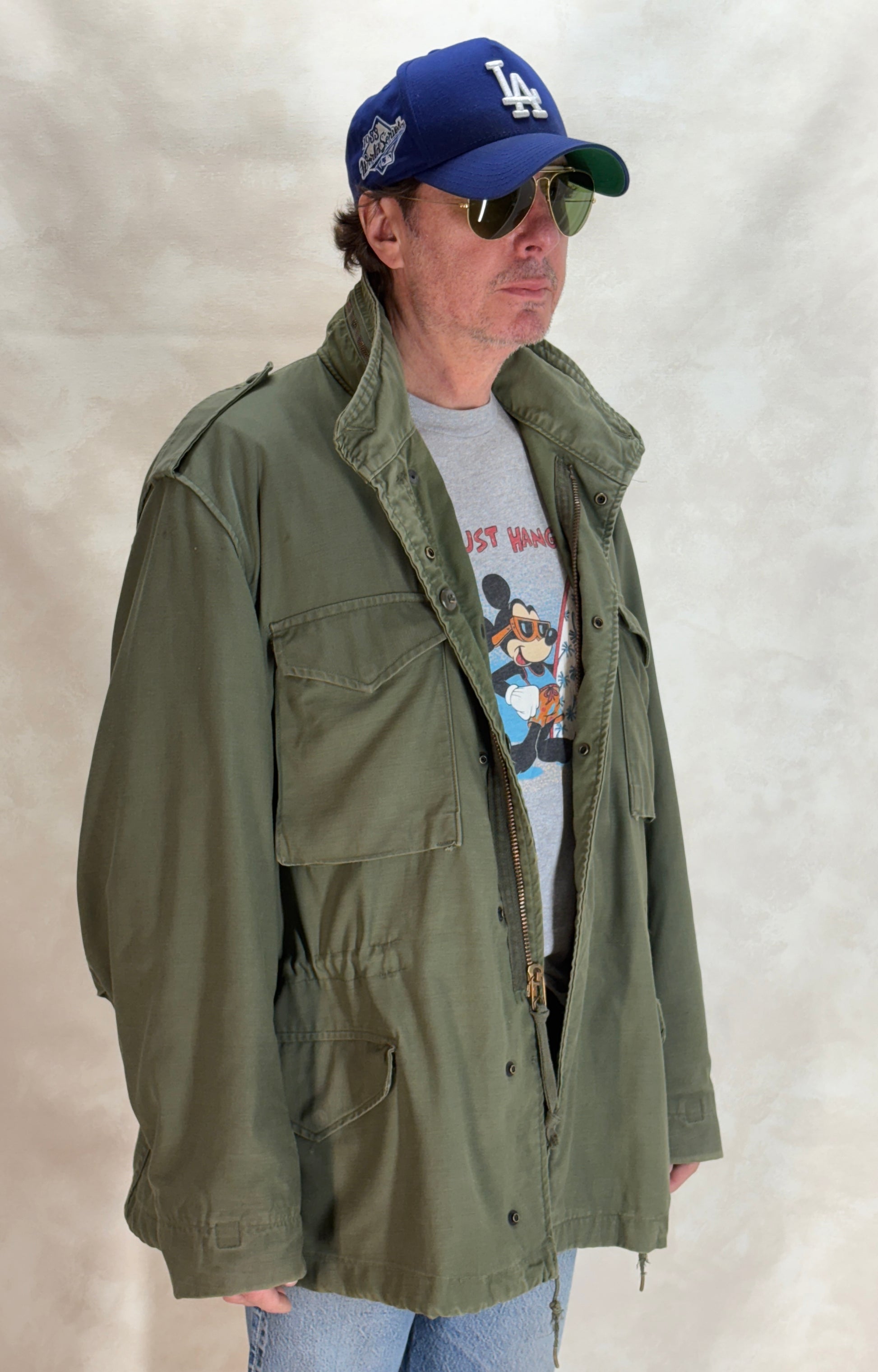 vintage m65 jacket, us army field jacket, authentic military coat, rare xl m65, vintage army jacket usa, m65 field jacket