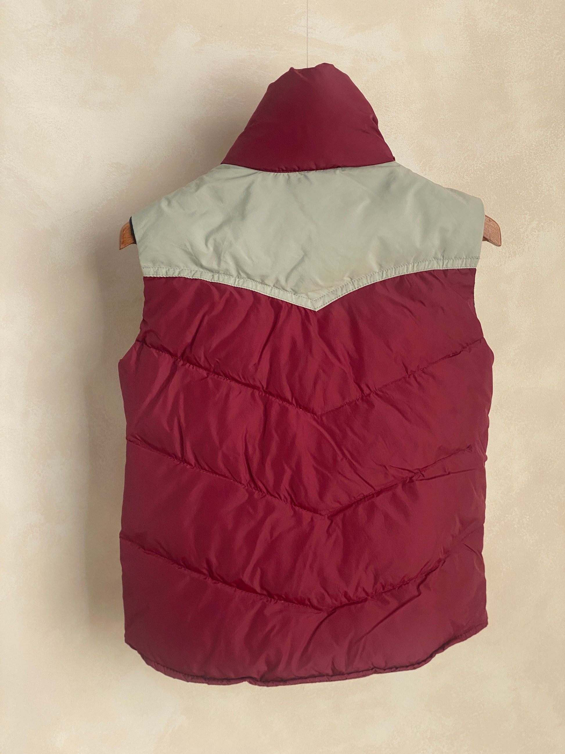 Size Small. Vintage Goose down vest Made In USA - USA Vintage Bcn