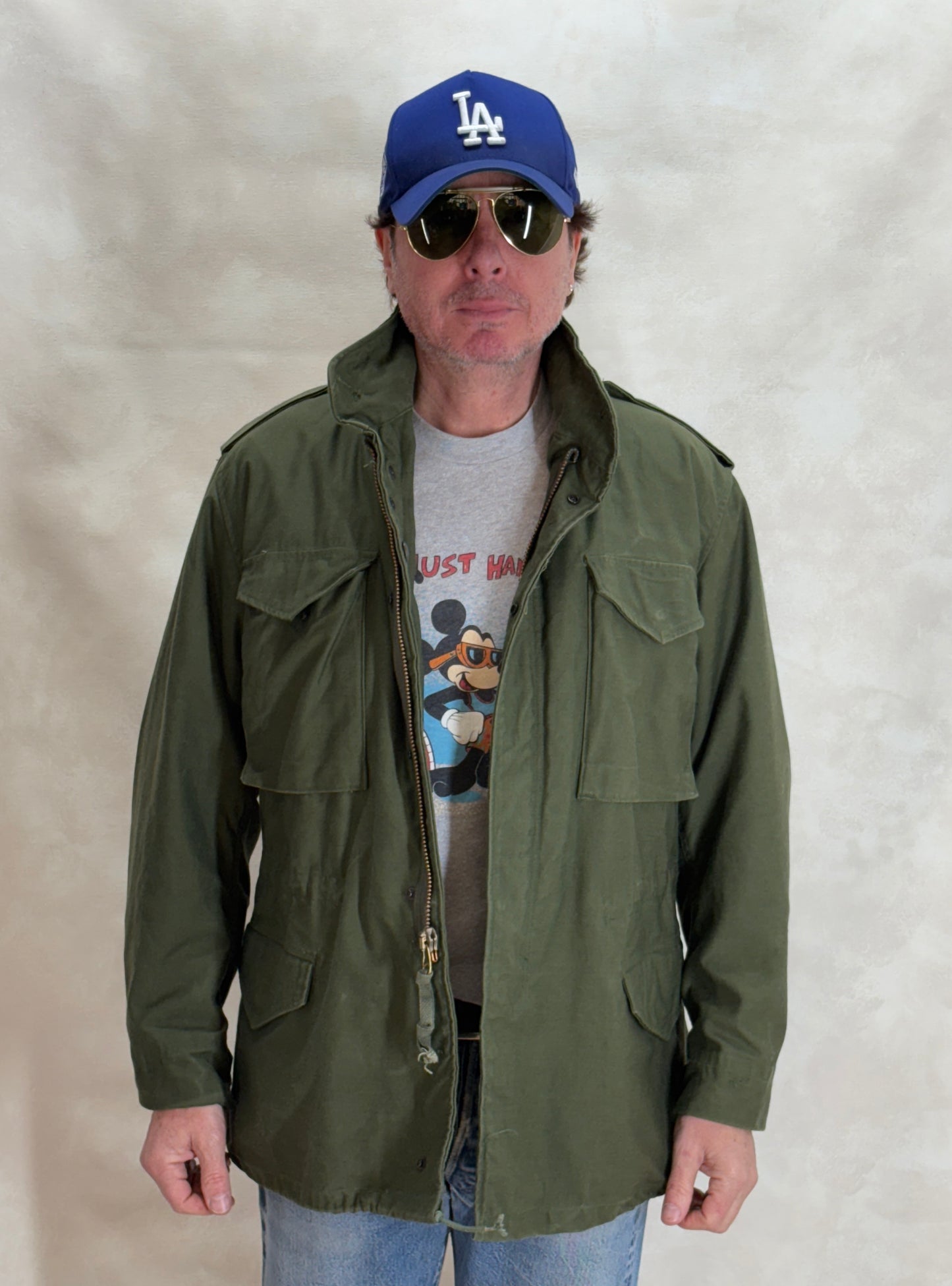 Medium Reg. Authentic 1981 US M-65 field jacket Military - USA Vintage Bcn