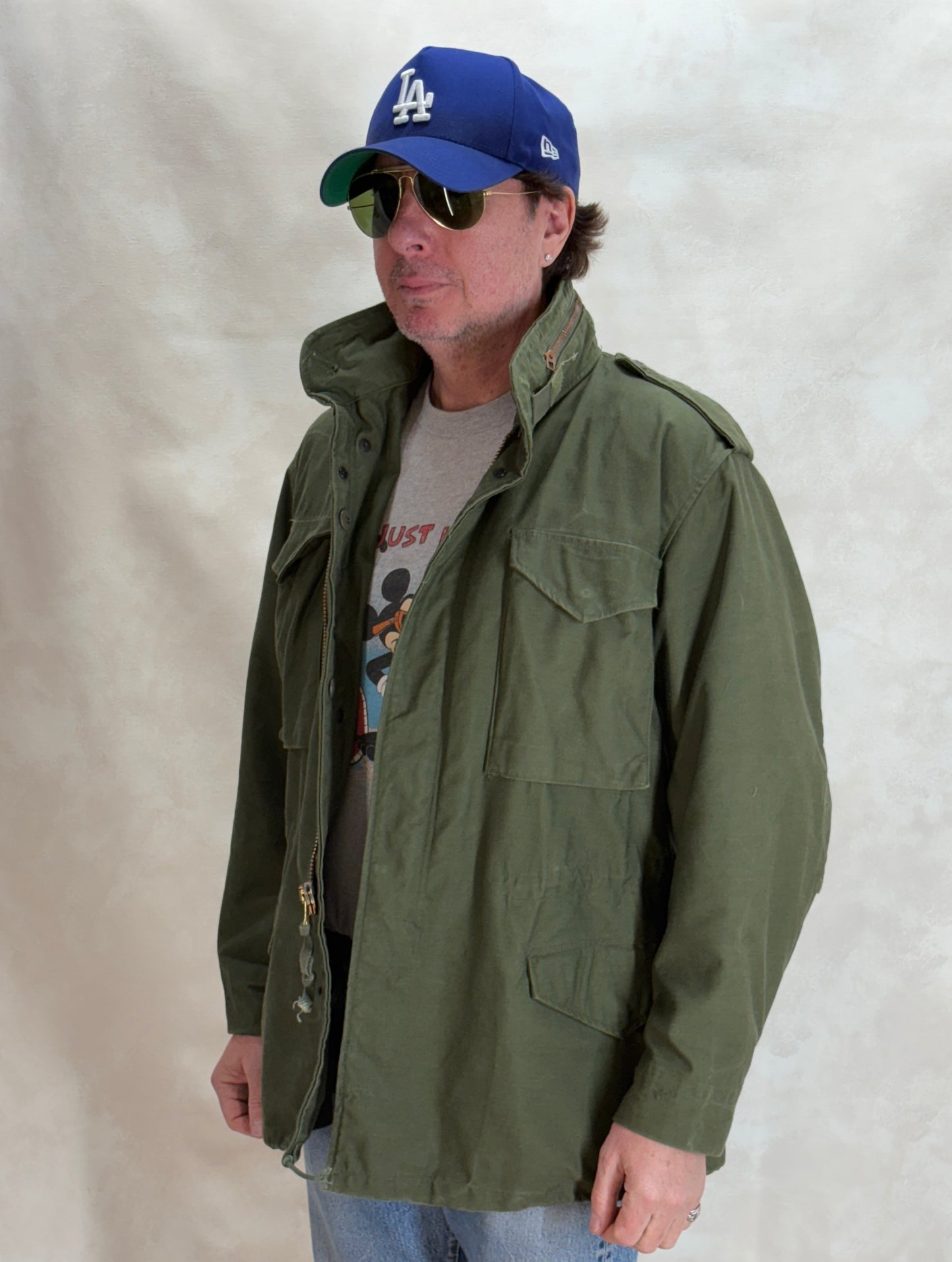 Medium Reg. Authentic 1981 US M-65 field jacket Military - USA Vintage Bcn
