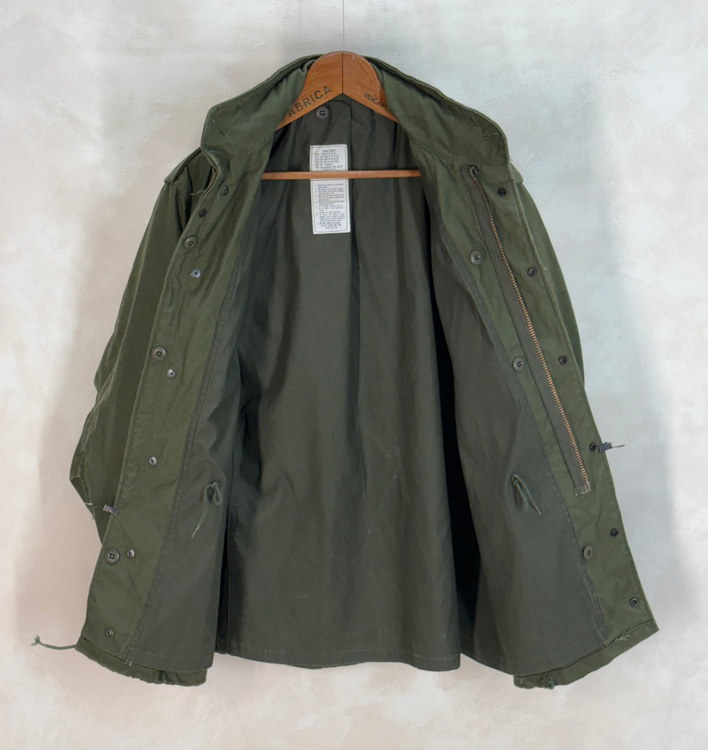 Medium Reg. Authentic 1981 US M-65 field jacket Military - USA Vintage Bcn
