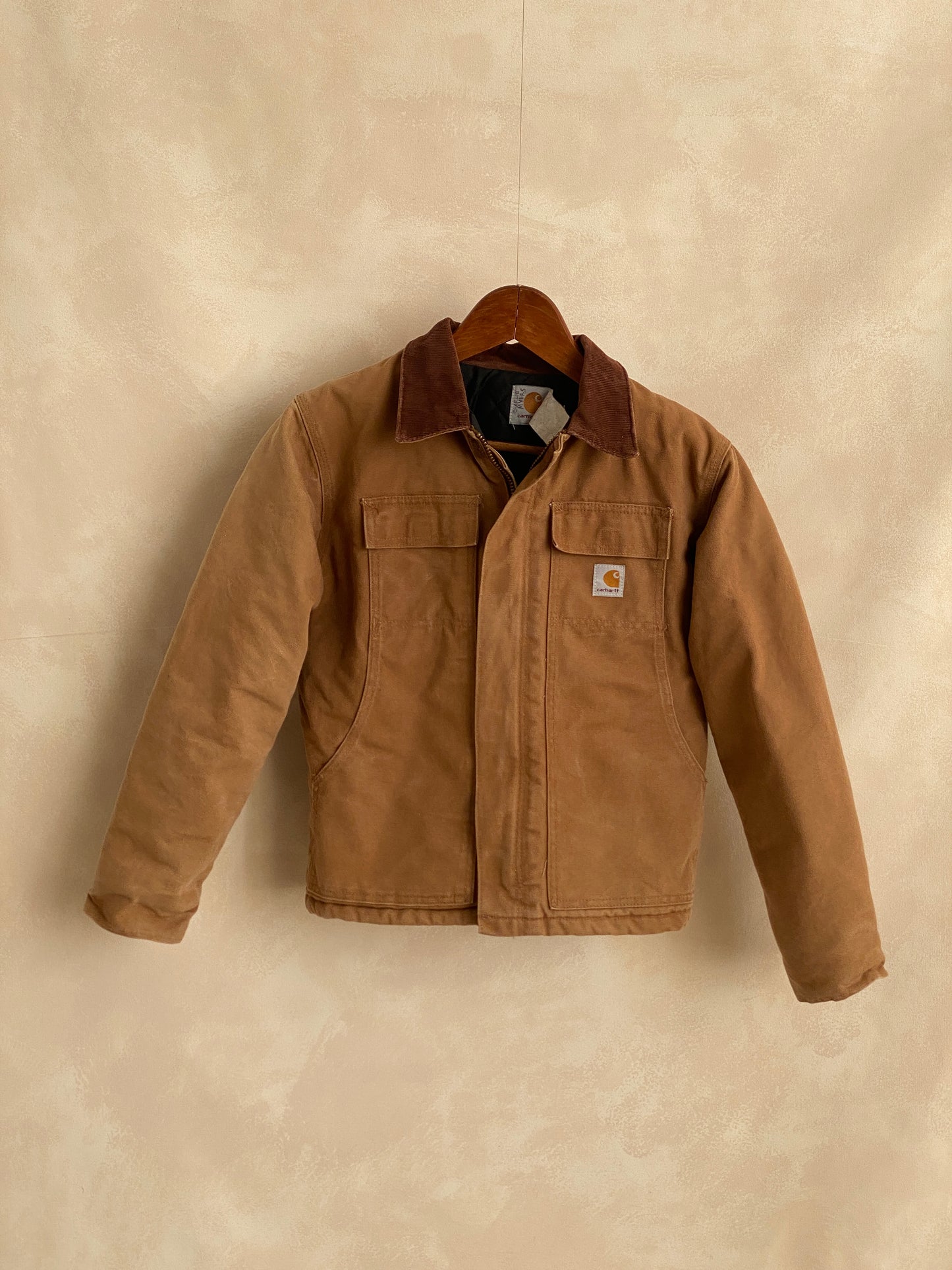 Youth L. Carhartt Blanket lined jacket Made in USA - USA Vintage Bcn