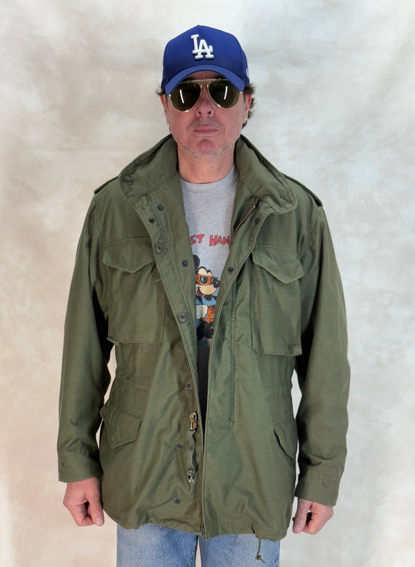 Medium Reg. Alpha Industries US M-65 field jacket Military - USA Vintage Bcn
