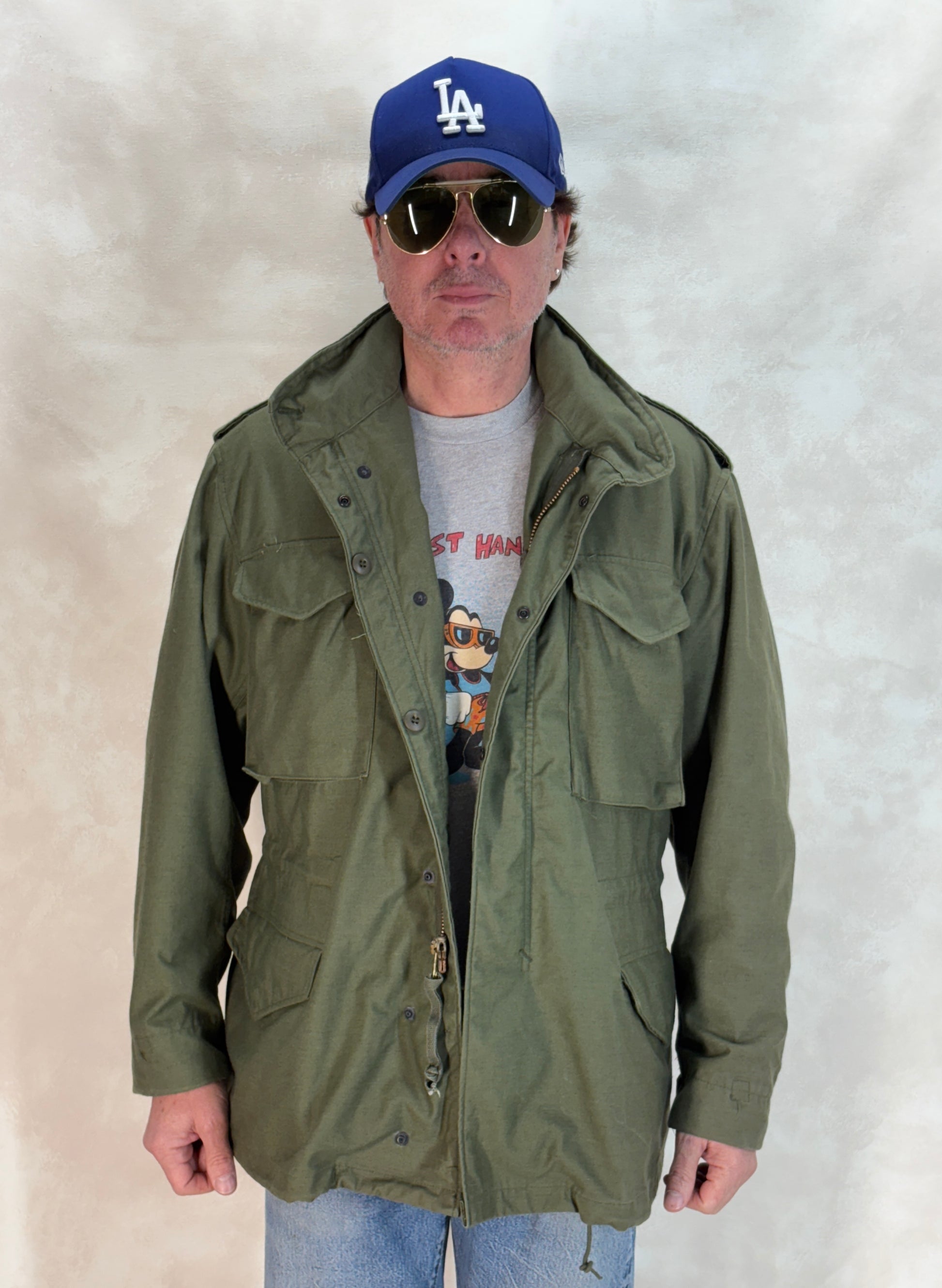 Medium Reg. Alpha Industries US M-65 field jacket Military - USA Vintage Bcn