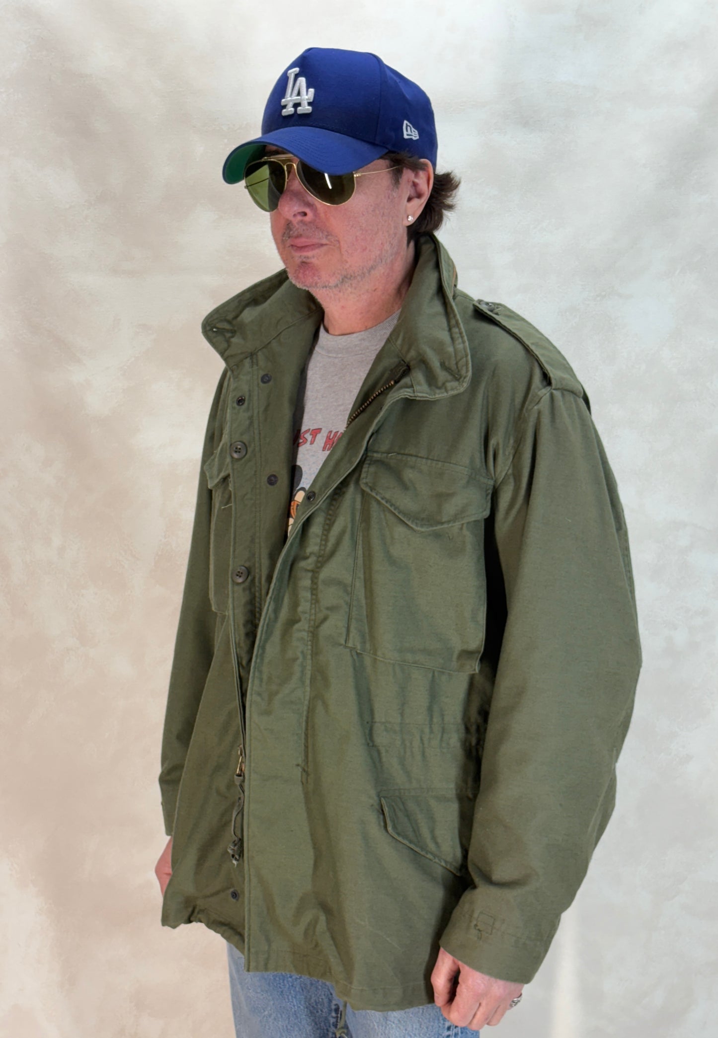 Medium Reg. Alpha Industries US M-65 field jacket Military - USA Vintage Bcn