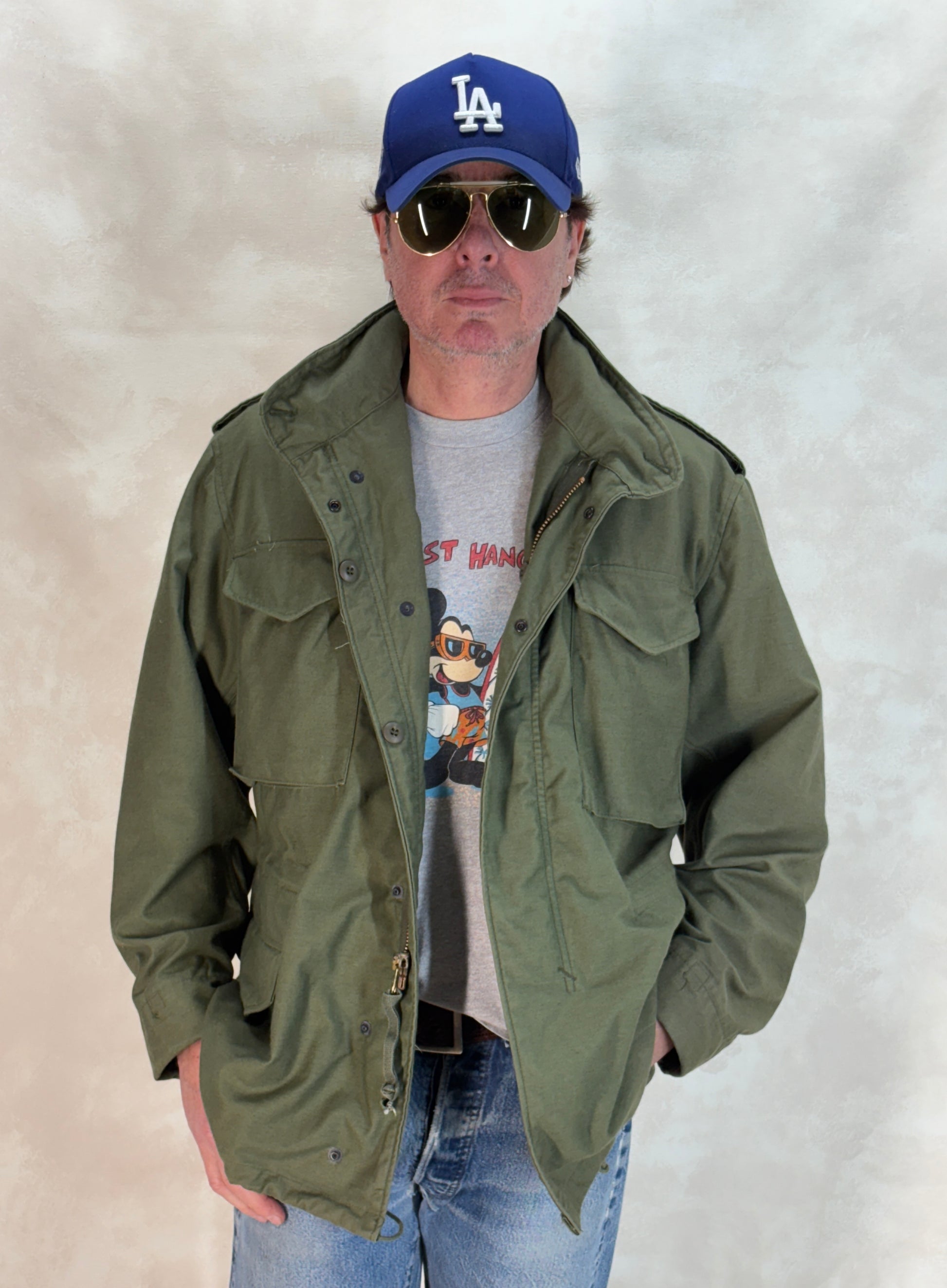 Medium Reg. Alpha Industries US M-65 field jacket Military - USA Vintage Bcn