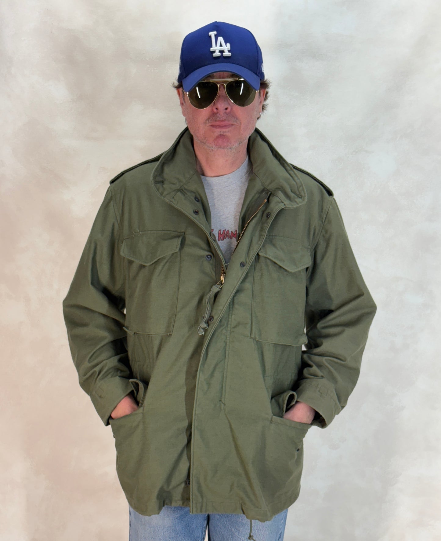 Medium Reg. Alpha Industries US M-65 field jacket Military - USA Vintage Bcn