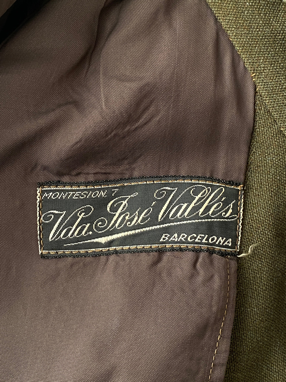 Small. Authentic 50s Vintage Spanish military uniform jacket-AJ357 Studio