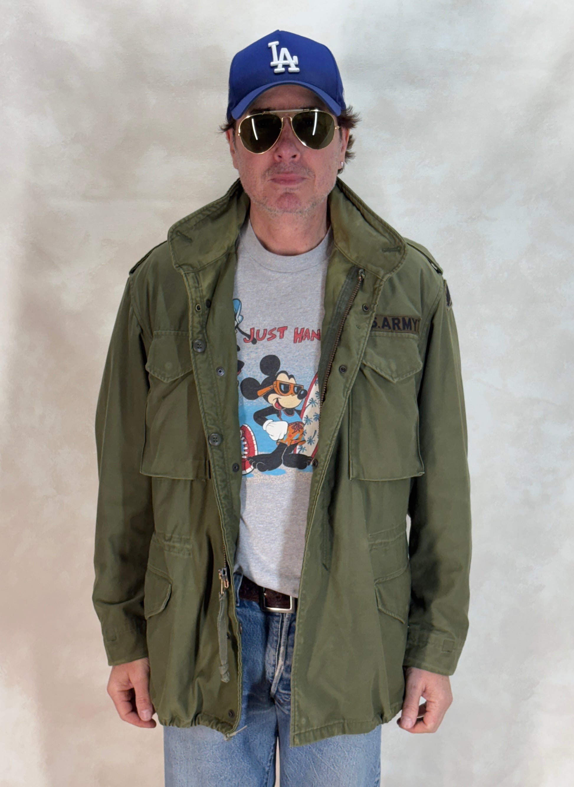 Medium Reg. Authentic 1977 US M-65 field jacket Military - USA Vintage Bcn
