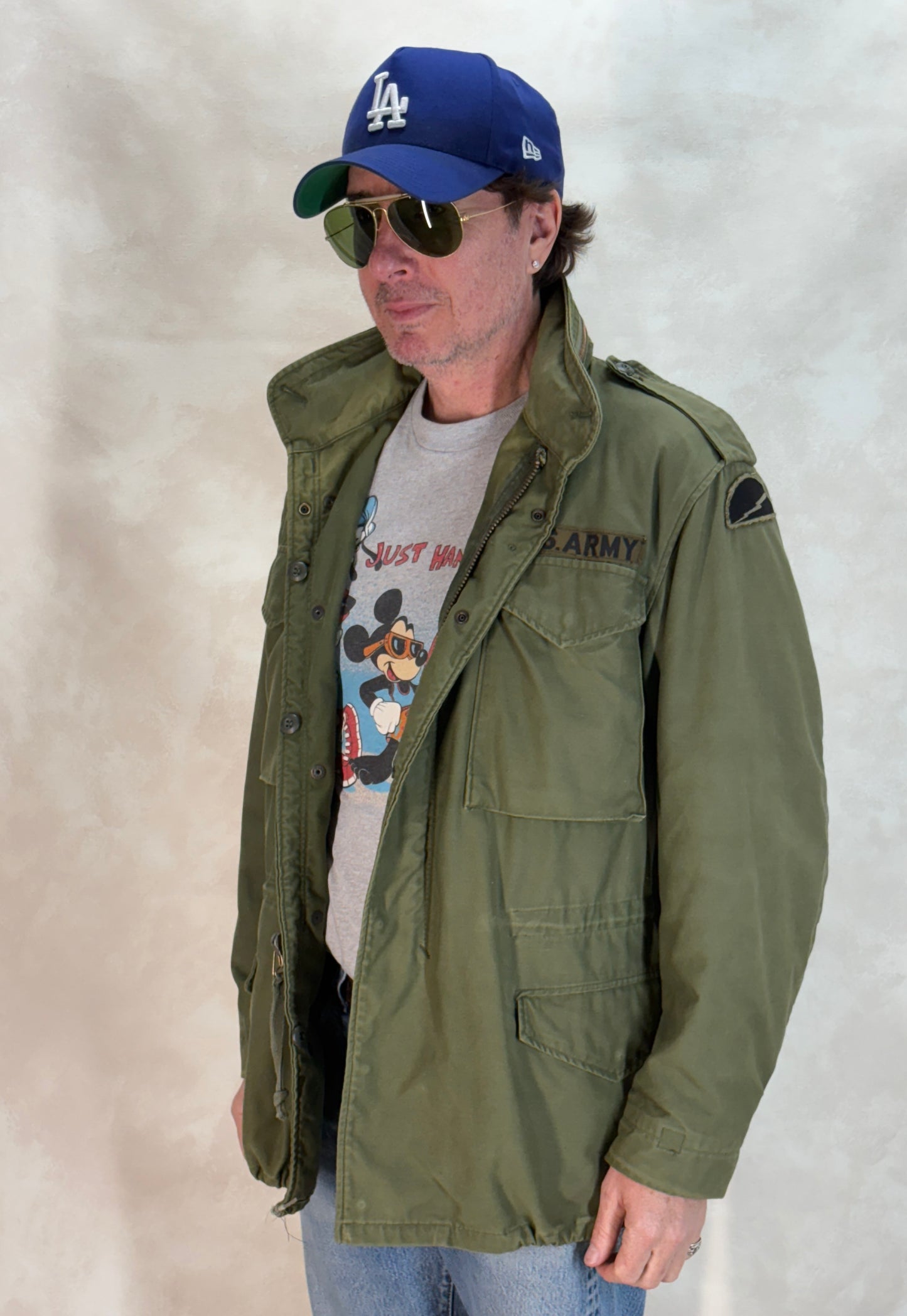 Medium Reg. Authentic 1977 US M-65 field jacket Military - USA Vintage Bcn